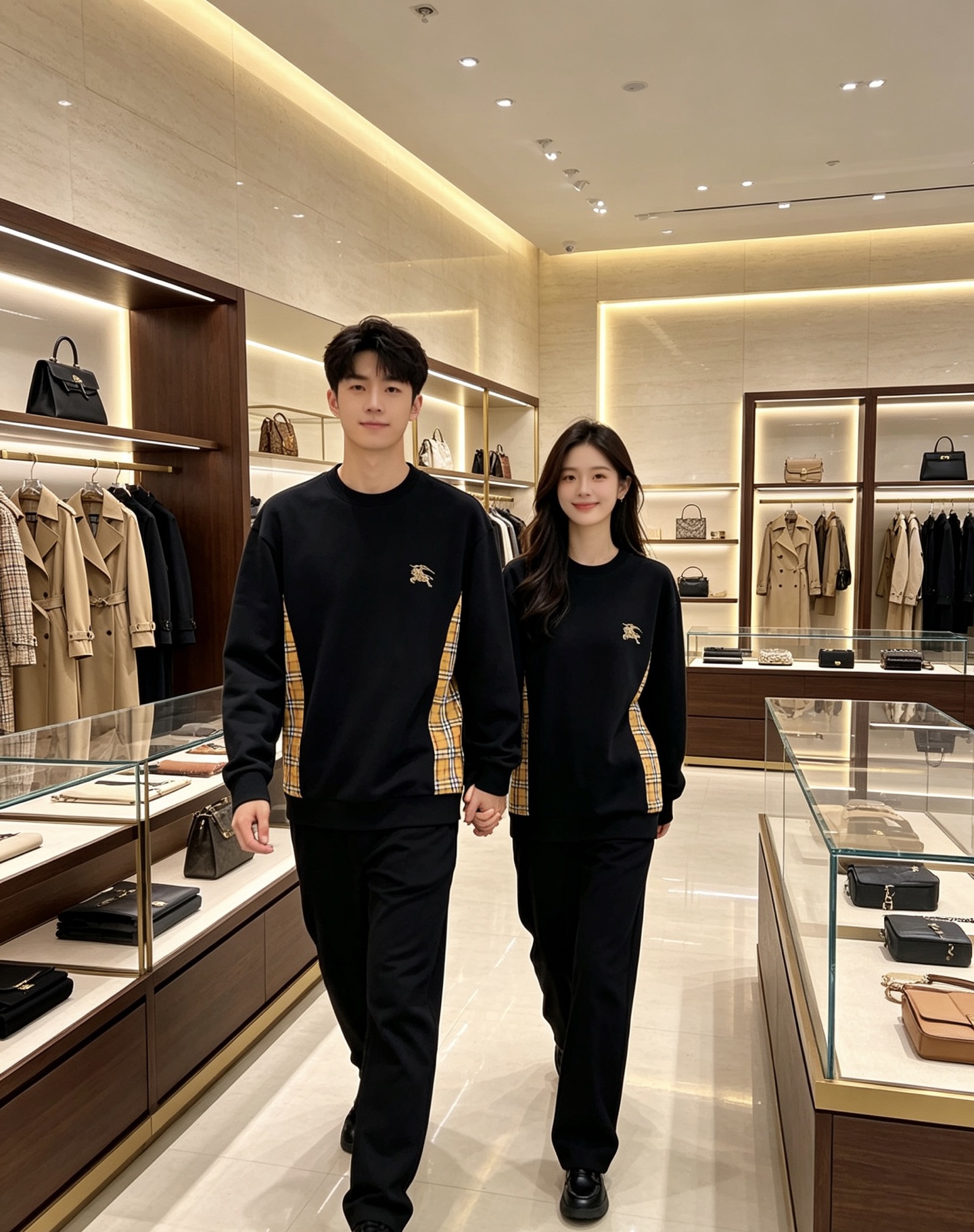 Burberry 巴宝莉 2026秋冬新款圆领卫衣 甄选高密空气层面料，透气垂顺，久穿不易起皱 胸口精致战马刺绣，侧边复