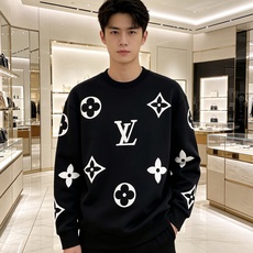 Louis Vuitton 路易威登 lv2026秋冬新款水墨晕染满印老花圆领卫衣 原版五金辅料完整复刻,高品质空气层面 Louis Vuitton 路易威登 lv2026秋冬新款水墨晕染满印老花圆领卫衣 原版五金辅料完整复刻,高品质空气层面