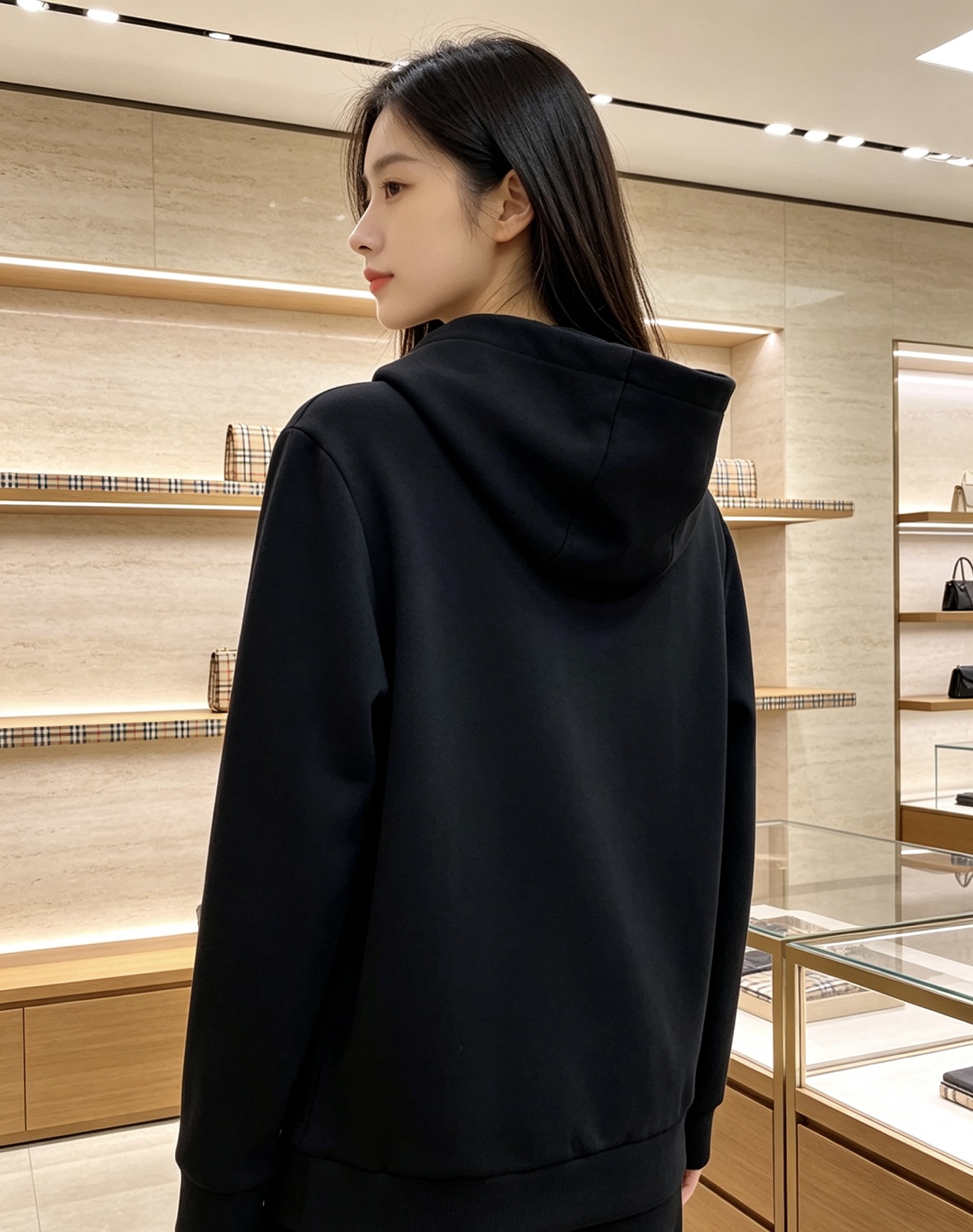 BURBERRY 巴宝莉 2026秋冬新款连帽卫衣 甄选高密空气层面料，柔软亲肤，不易起皱变形 胸前椭圆复古字母战马印花
