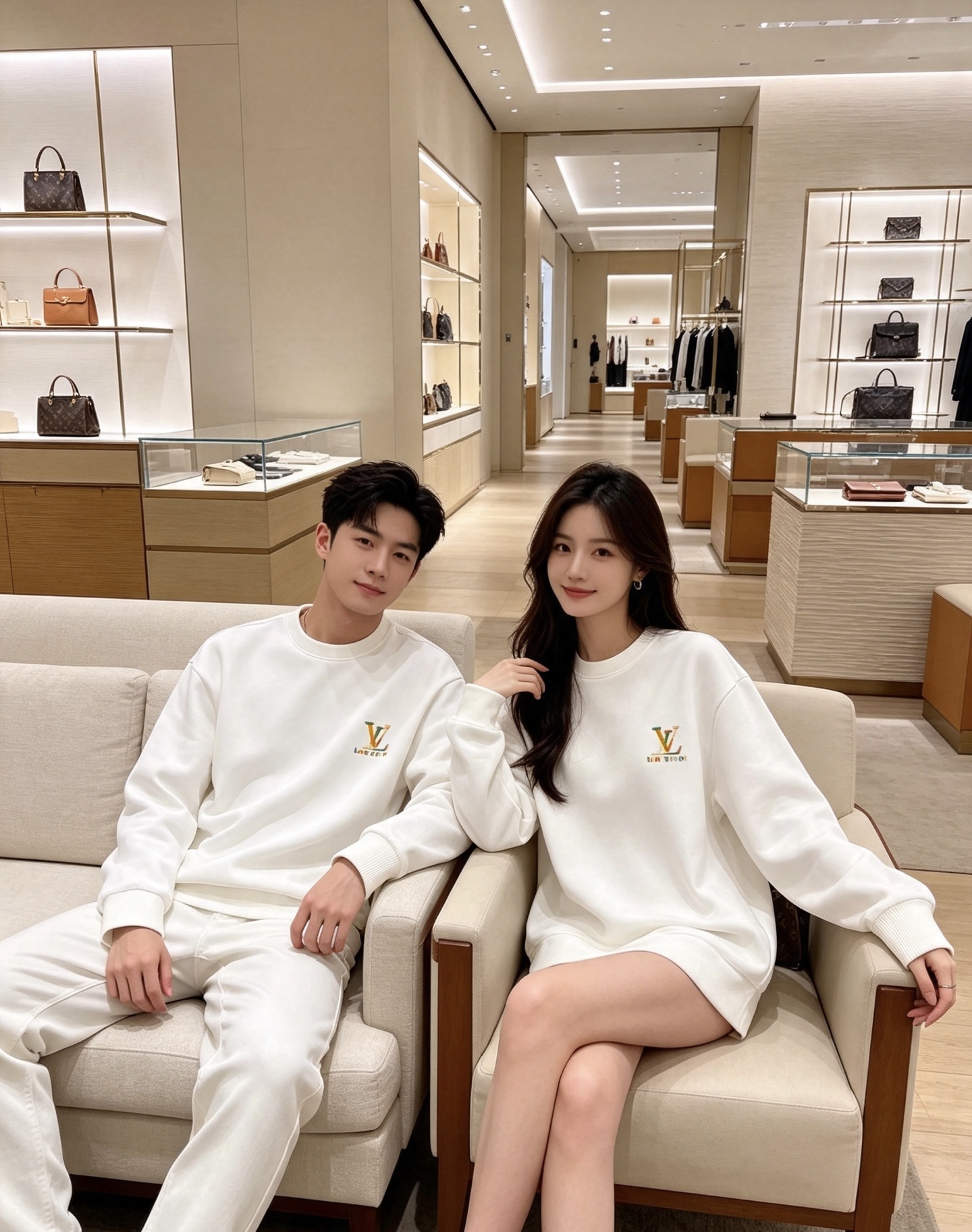 Louis Vuitton 路易威登 2026秋冬新款彩色刺绣LV圆领卫衣 原版五金辅料完整复刻，高品质空气层面料，软糯