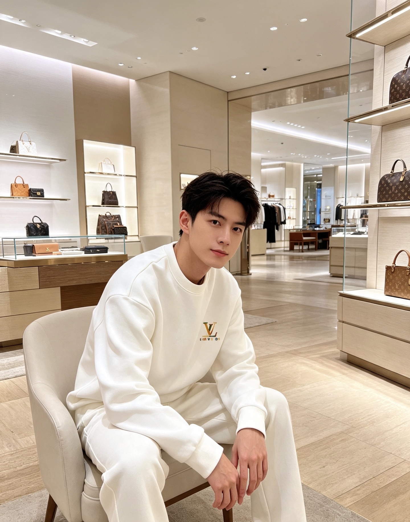Louis Vuitton 路易威登 2026秋冬新款彩色刺绣LV圆领卫衣 原版五金辅料完整复刻，高品质空气层面料，软糯