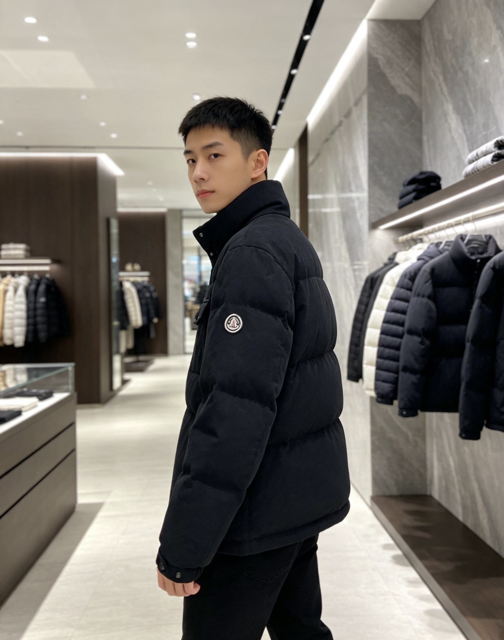 Moncler 蒙口 2026秋冬新款灯芯绒立领羽绒服,90新国标白鸭绒 全套原版定制五金,纽扣、袖标细节高度还原 复古 Moncler 蒙口 2026秋冬新款灯芯绒立领羽绒服,90新国标白鸭绒 全套原版定制五金,纽扣、袖标细节高度还原 复古