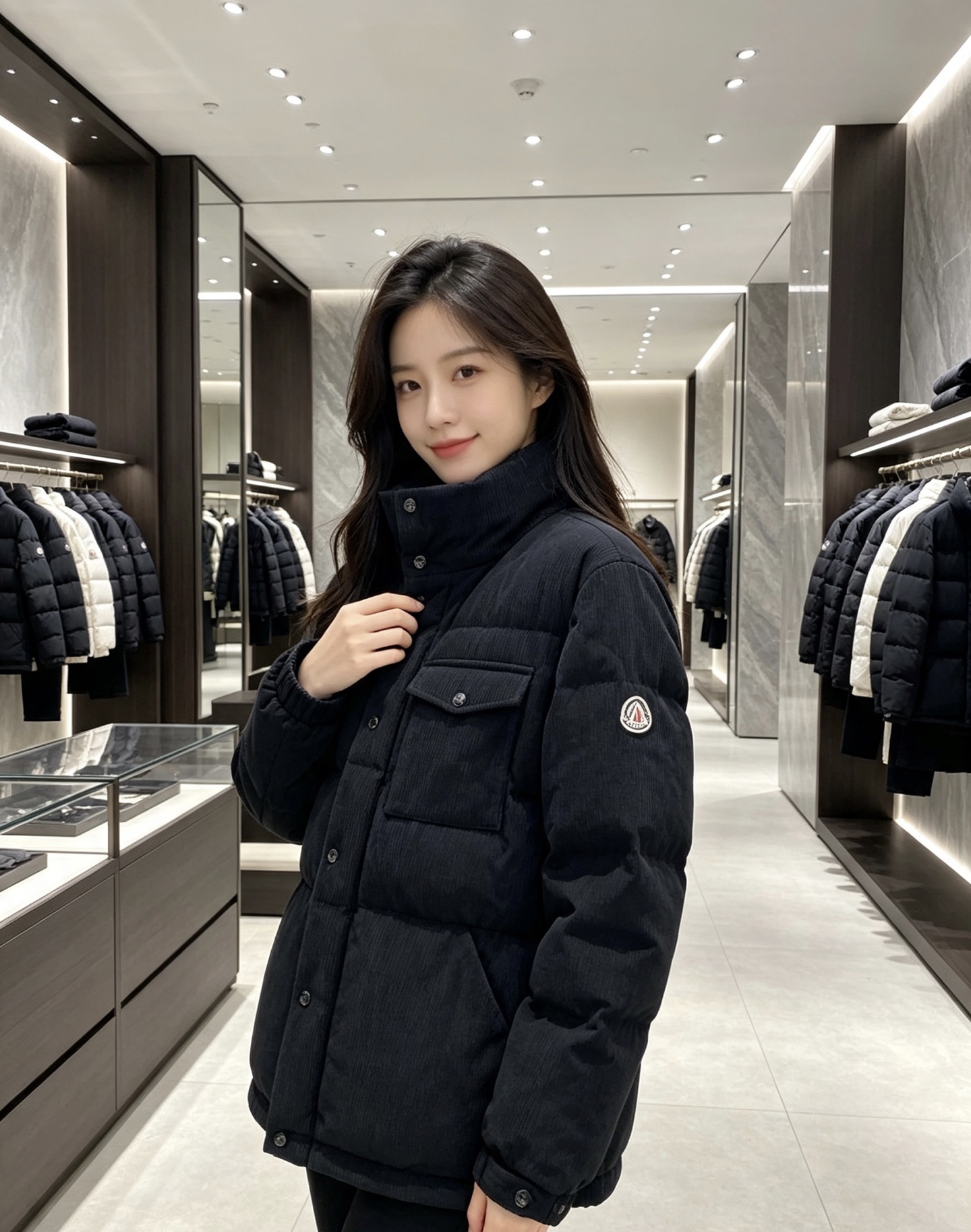 Moncler 蒙口 2026秋冬新款灯芯绒立领羽绒服,90新国标白鸭绒 全套原版定制五金,纽扣、袖标细节高度还原 复古 Moncler 蒙口 2026秋冬新款灯芯绒立领羽绒服,90新国标白鸭绒 全套原版定制五金,纽扣、袖标细节高度还原 复古