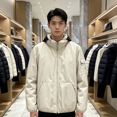MONCLER|盟可睐 蒙口2026秋冬连帽羽绒服, 全套原版定制五金,拉链、袖标细节还原到位 防风抗皱功能性面料,撞色 MONCLER|盟可睐 蒙口2026秋冬连帽羽绒服, 全套原版定制五金,拉链、袖标细节还原到位 防风抗皱功能性面料,撞色
