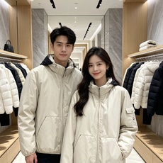 MONCLER|盟可睐 蒙口2026秋冬连帽羽绒服, 全套原版定制五金,拉链、袖标细节还原到位 防风抗皱功能性面料,撞色 MONCLER|盟可睐 蒙口2026秋冬连帽羽绒服, 全套原版定制五金,拉链、袖标细节还原到位 防风抗皱功能性面料,撞色