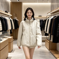 MONCLER|盟可睐 蒙口2026秋冬连帽羽绒服, 全套原版定制五金,拉链、袖标细节还原到位 防风抗皱功能性面料,撞色 MONCLER|盟可睐 蒙口2026秋冬连帽羽绒服, 全套原版定制五金,拉链、袖标细节还原到位 防风抗皱功能性面料,撞色