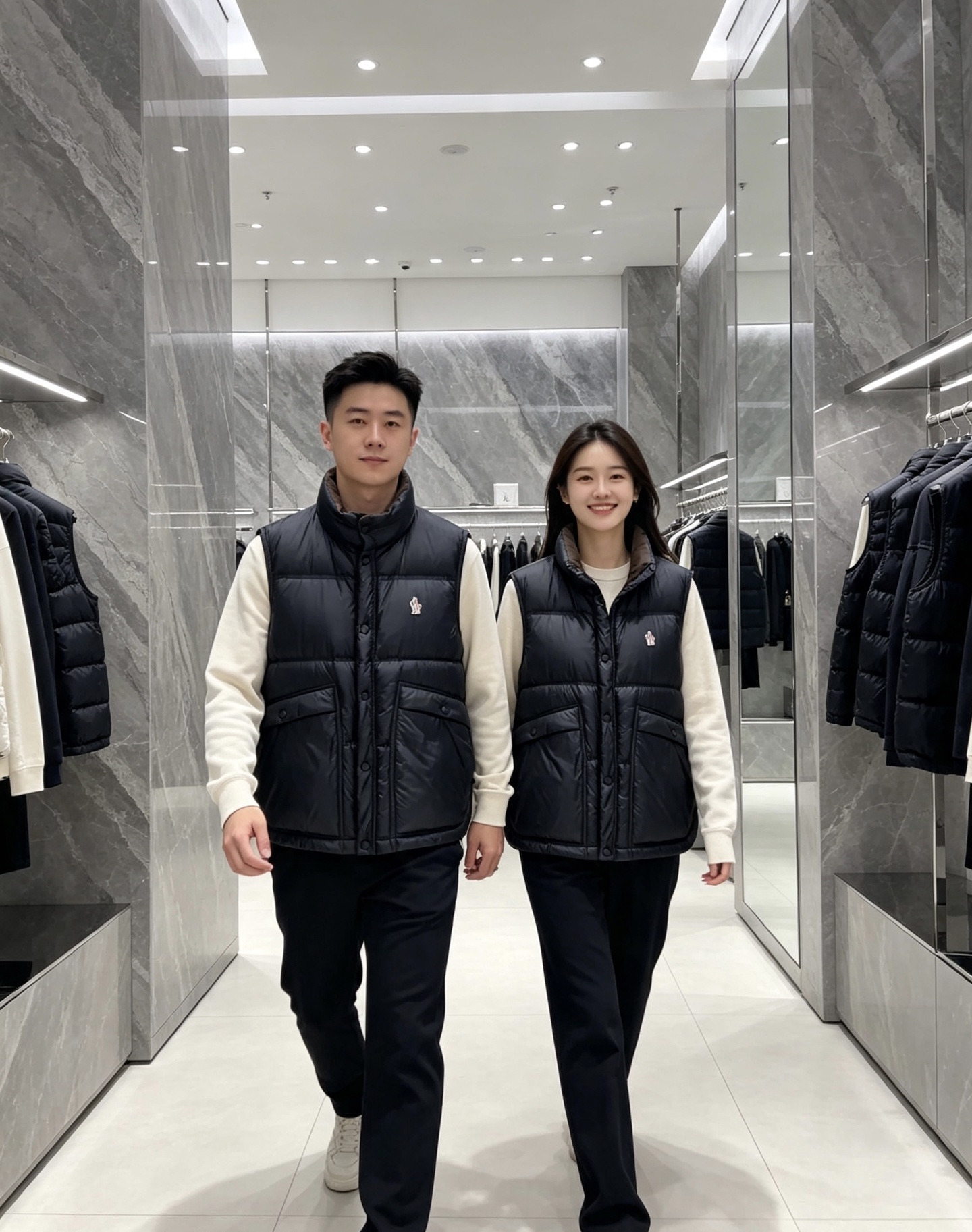 Moncler|盟可睐 2026秋冬新款蒙口 90新国标白鸭绒填充 原版五金配件,纽扣刺绣细节高度还原 立领羽绒马甲,双 Moncler|盟可睐 2026秋冬新款蒙口 90新国标白鸭绒填充 原版五金配件,纽扣刺绣细节高度还原 立领羽绒马甲,双
