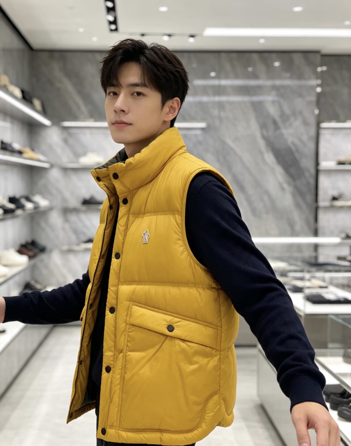 Moncler|盟可睐 2026秋冬新款蒙口 90新国标白鸭绒填充 原版五金配件,纽扣刺绣细节高度还原 立领羽绒马甲,双 Moncler|盟可睐 2026秋冬新款蒙口 90新国标白鸭绒填充 原版五金配件,纽扣刺绣细节高度还原 立领羽绒马甲,双