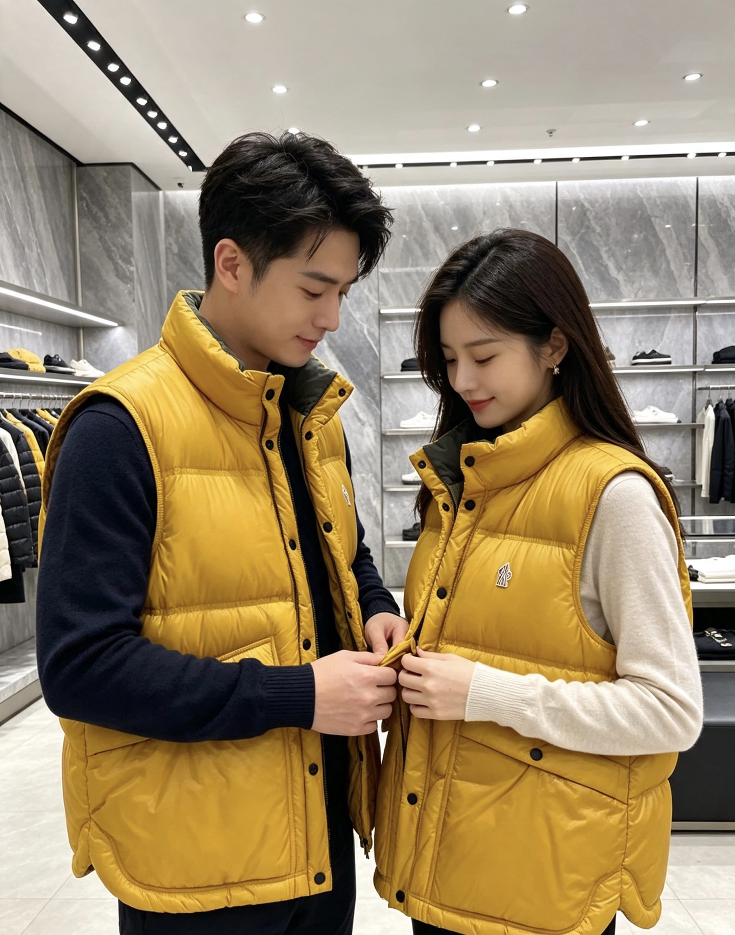 Moncler|盟可睐 2026秋冬新款蒙口 90新国标白鸭绒填充 原版五金配件,纽扣刺绣细节高度还原 立领羽绒马甲,双 Moncler|盟可睐 2026秋冬新款蒙口 90新国标白鸭绒填充 原版五金配件,纽扣刺绣细节高度还原 立领羽绒马甲,双
