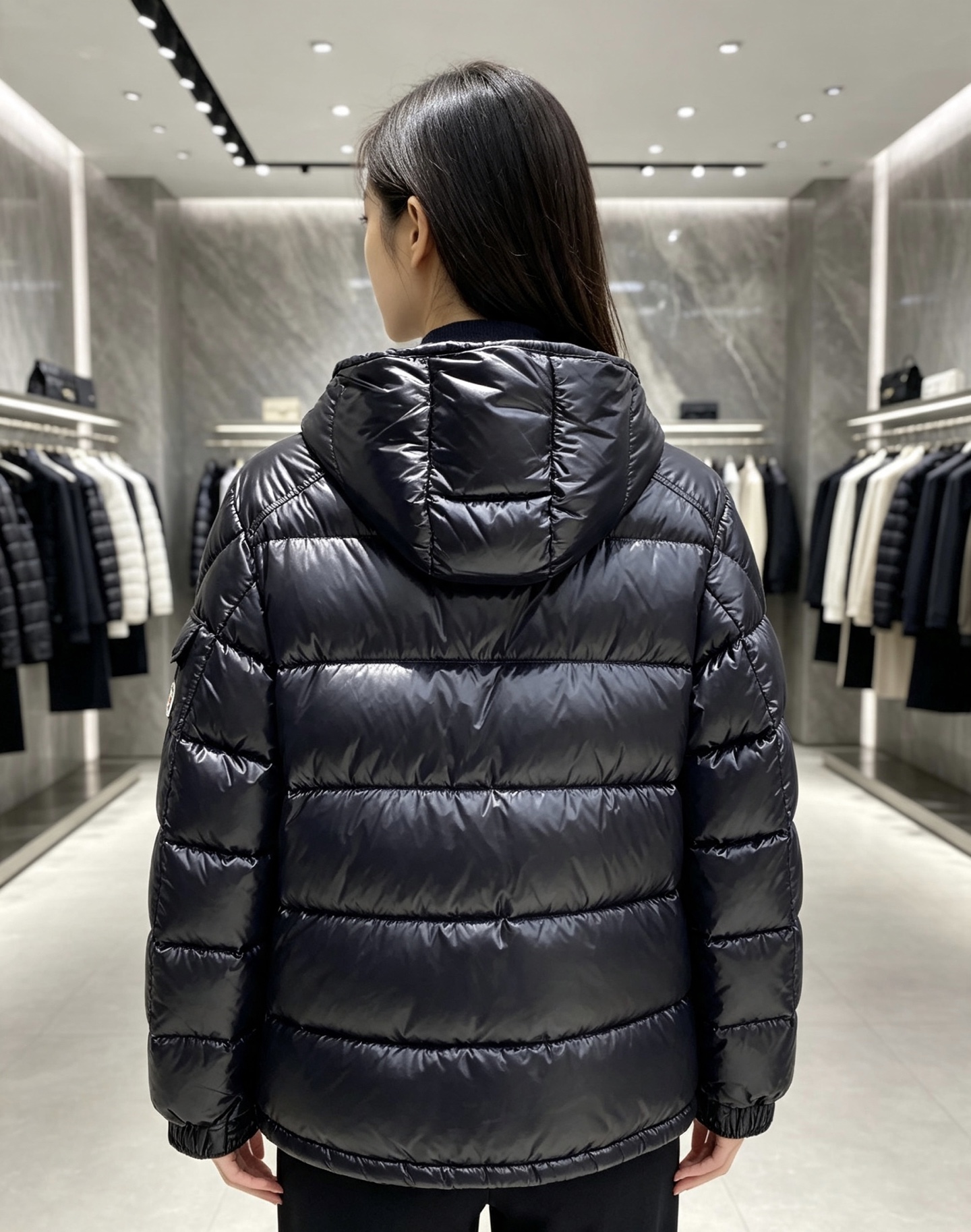 moncler 蒙口 2026秋冬新款连帽羽绒服 军绿、亮黑双色,风格区分清晰,受众全覆盖。 高密防风防水面料,表层顺滑 moncler 蒙口 2026秋冬新款连帽羽绒服 军绿、亮黑双色,风格区分清晰,受众全覆盖。 高密防风防水面料,表层顺滑