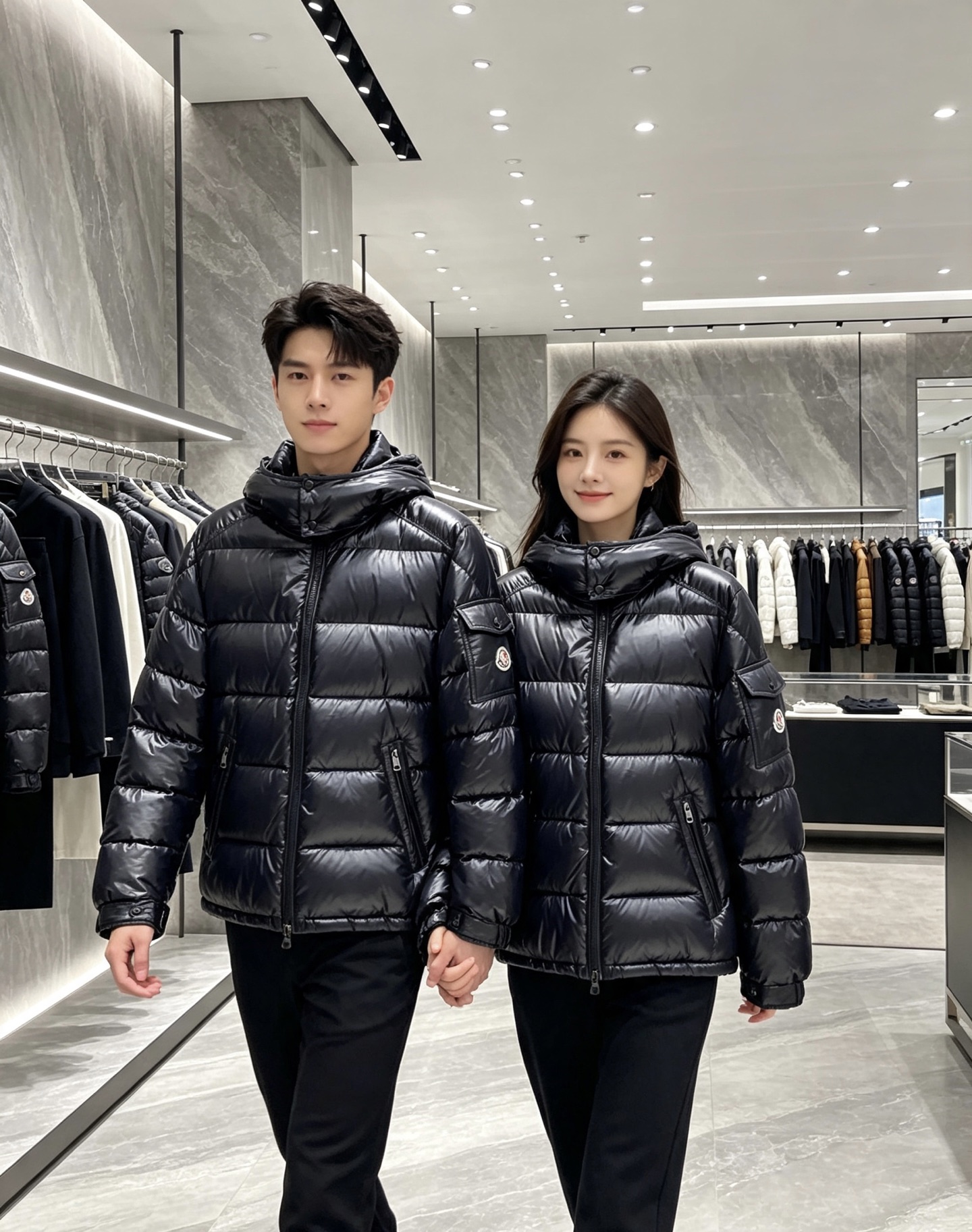 moncler 蒙口 2026秋冬新款连帽羽绒服 军绿、亮黑双色,风格区分清晰,受众全覆盖。 高密防风防水面料,表层顺滑 moncler 蒙口 2026秋冬新款连帽羽绒服 军绿、亮黑双色,风格区分清晰,受众全覆盖。 高密防风防水面料,表层顺滑