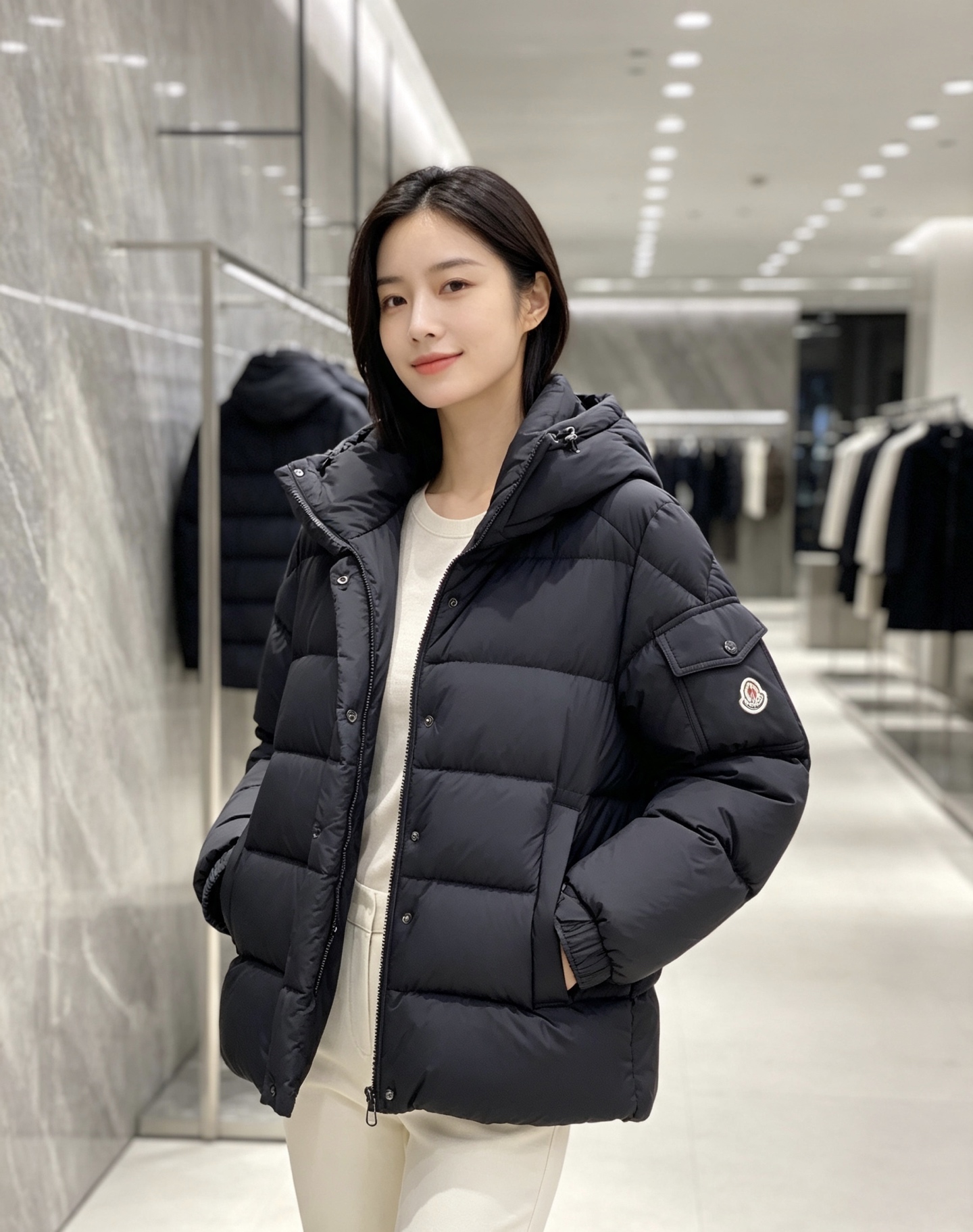 Moncler 蒙口 2026冬季御寒王牌|蒙口经典方格短款连帽羽绒 黑白双色齐发,百搭不出错,覆盖所有客户穿搭需求。 Moncler 蒙口 2026冬季御寒王牌|蒙口经典方格短款连帽羽绒 黑白双色齐发,百搭不出错,覆盖所有客户穿搭需求。