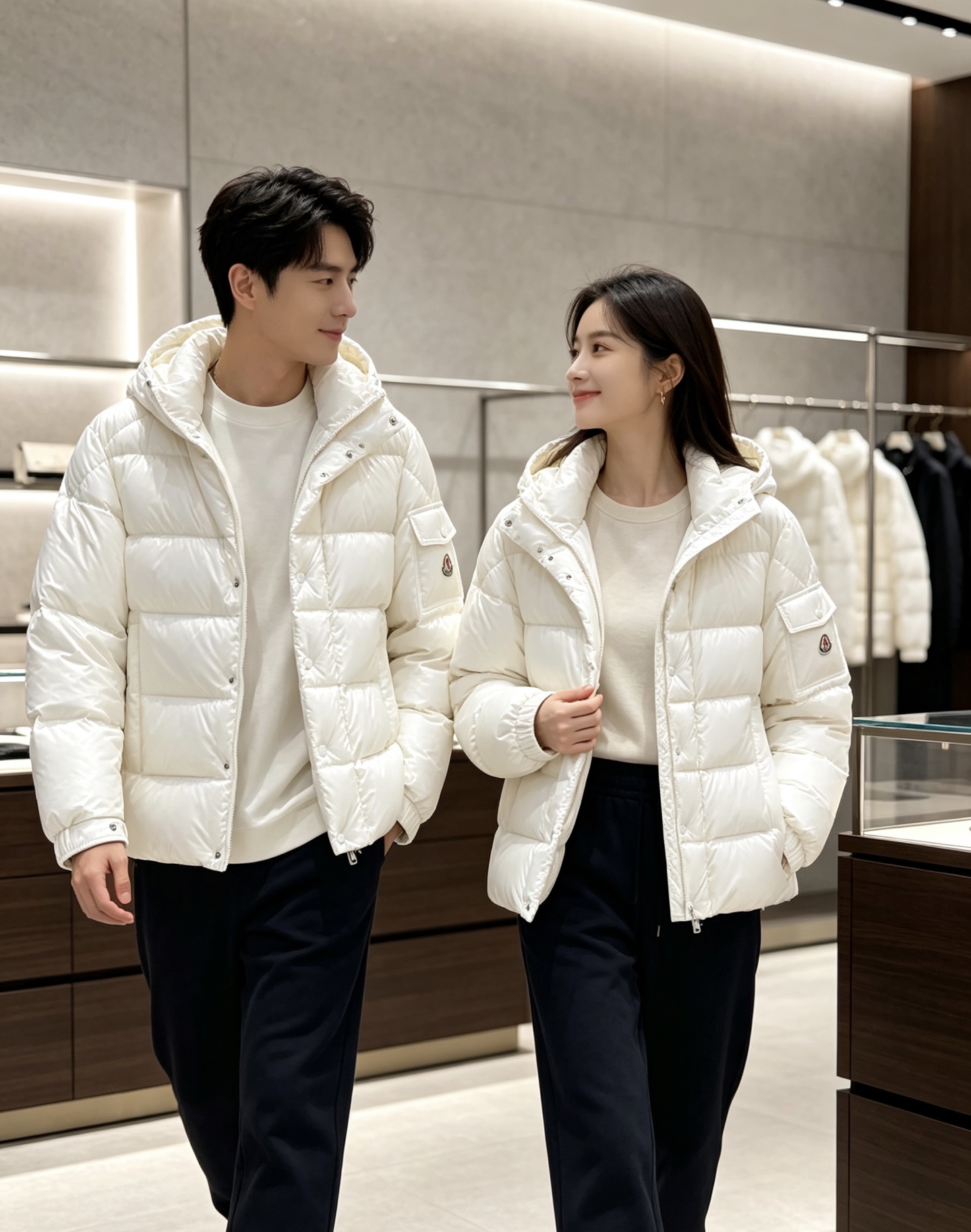 Moncler 蒙口 2026冬季御寒王牌|蒙口经典方格短款连帽羽绒 黑白双色齐发,百搭不出错,覆盖所有客户穿搭需求。 Moncler 蒙口 2026冬季御寒王牌|蒙口经典方格短款连帽羽绒 黑白双色齐发,百搭不出错,覆盖所有客户穿搭需求。