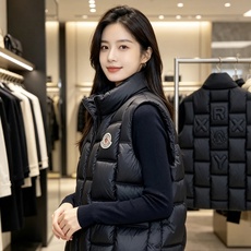 Moncler 蒙口 2026秋冬百搭立领羽绒马甲 ▫️填充工艺:方格分仓锁绒,均匀蓬松,持久保暖不跑绒 ▫️版型设计: Moncler 蒙口 2026秋冬百搭立领羽绒马甲 ▫️填充工艺:方格分仓锁绒,均匀蓬松,持久保暖不跑绒 ▫️版型设计: