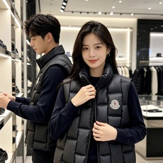 Moncler 蒙口 2026秋冬百搭立领羽绒马甲 ▫️填充工艺:方格分仓锁绒,均匀蓬松,持久保暖不跑绒 ▫️版型设计: Moncler 蒙口 2026秋冬百搭立领羽绒马甲 ▫️填充工艺:方格分仓锁绒,均匀蓬松,持久保暖不跑绒 ▫️版型设计:
