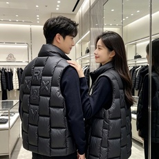 Moncler 蒙口 2026秋冬百搭立领羽绒马甲 ▫️填充工艺:方格分仓锁绒,均匀蓬松,持久保暖不跑绒 ▫️版型设计: Moncler 蒙口 2026秋冬百搭立领羽绒马甲 ▫️填充工艺:方格分仓锁绒,均匀蓬松,持久保暖不跑绒 ▫️版型设计: