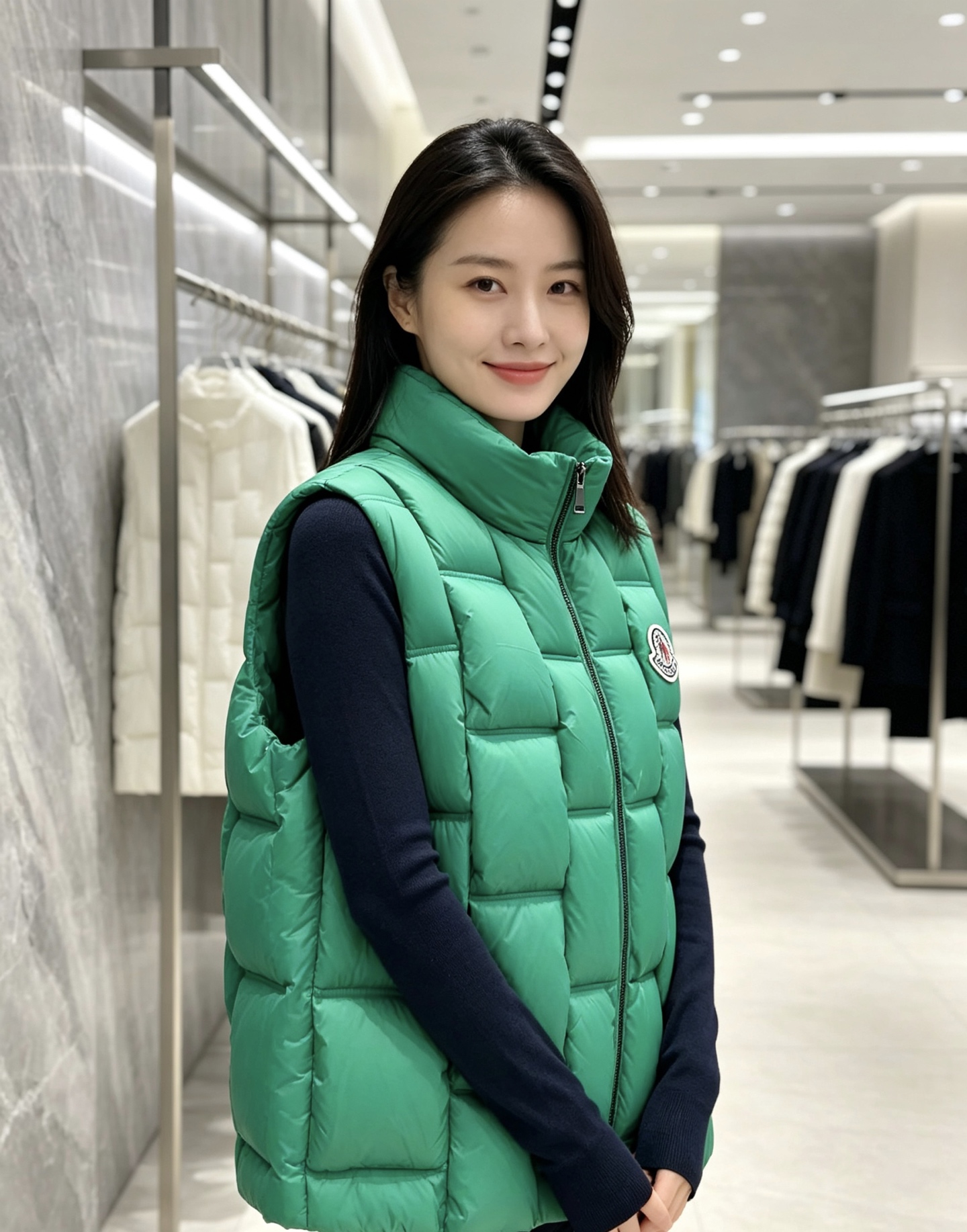 Moncler 蒙口 2026秋冬百搭立领羽绒马甲 ▫️填充工艺:方格分仓锁绒,均匀蓬松,持久保暖不跑绒 ▫️版型设计: Moncler 蒙口 2026秋冬百搭立领羽绒马甲 ▫️填充工艺:方格分仓锁绒,均匀蓬松,持久保暖不跑绒 ▫️版型设计: