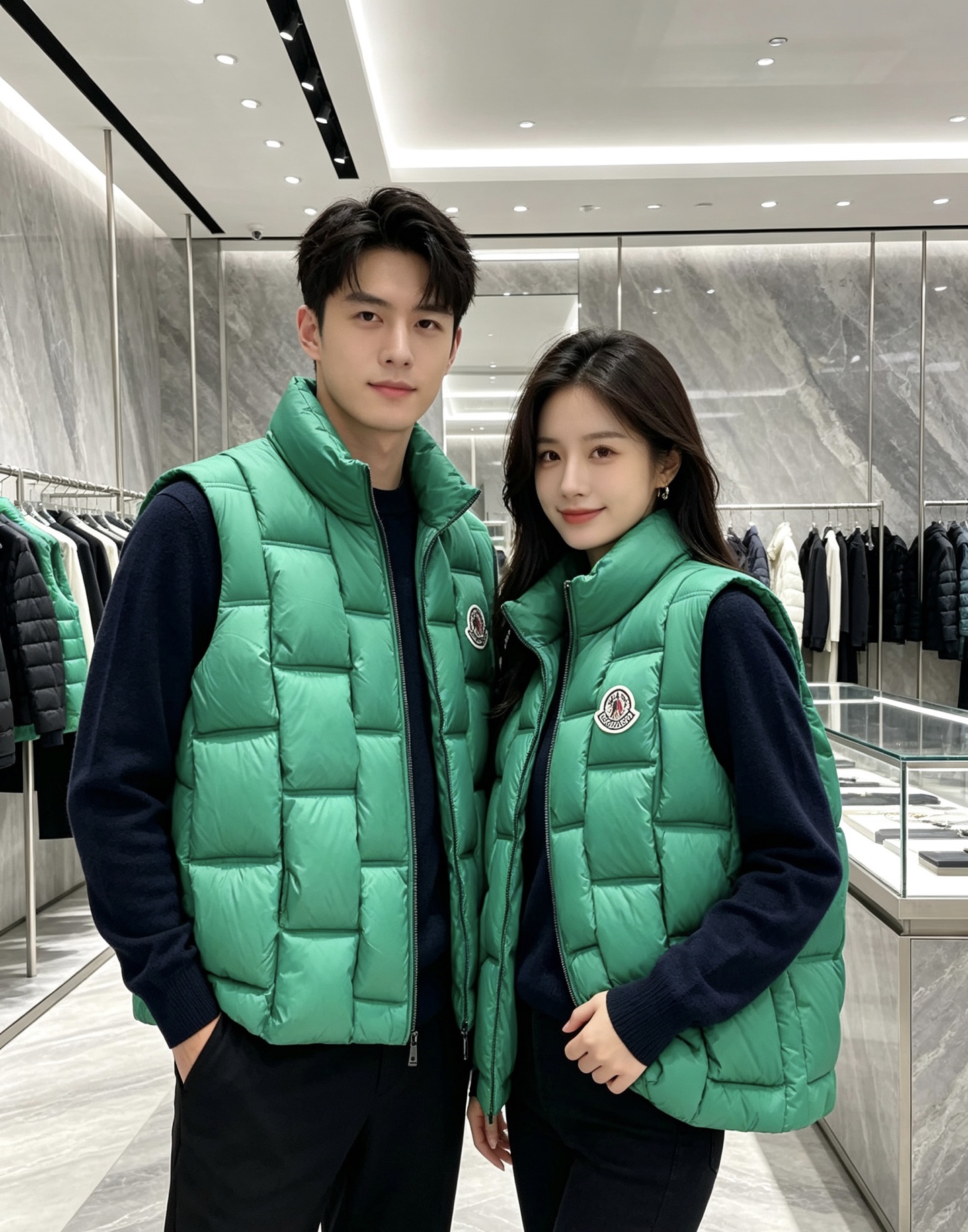 Moncler 蒙口 2026秋冬百搭立领羽绒马甲 ▫️填充工艺:方格分仓锁绒,均匀蓬松,持久保暖不跑绒 ▫️版型设计: Moncler 蒙口 2026秋冬百搭立领羽绒马甲 ▫️填充工艺:方格分仓锁绒,均匀蓬松,持久保暖不跑绒 ▫️版型设计:
