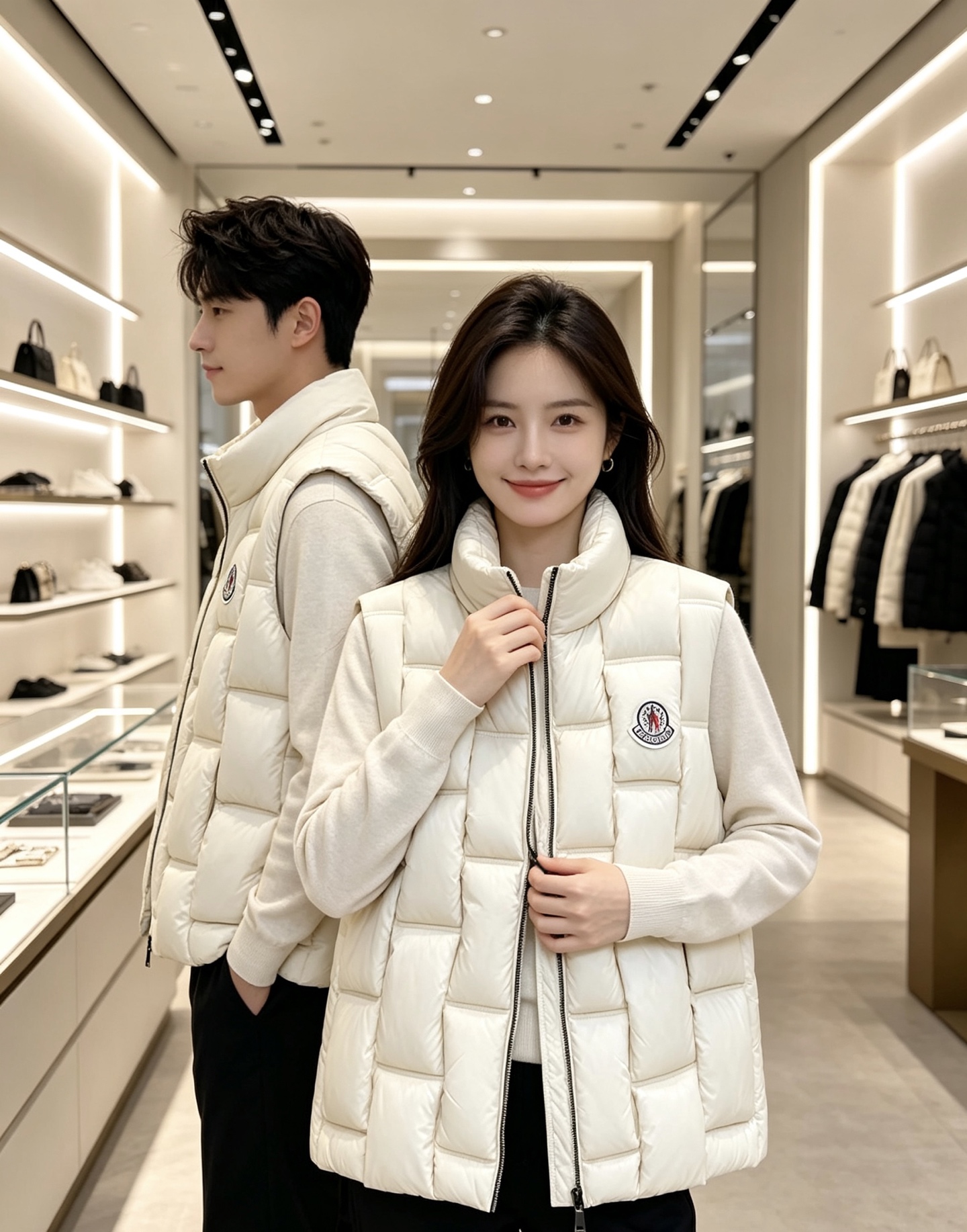 Moncler 蒙口 2026秋冬百搭立领羽绒马甲 ▫️填充工艺:方格分仓锁绒,均匀蓬松,持久保暖不跑绒 ▫️版型设计: Moncler 蒙口 2026秋冬百搭立领羽绒马甲 ▫️填充工艺:方格分仓锁绒,均匀蓬松,持久保暖不跑绒 ▫️版型设计: