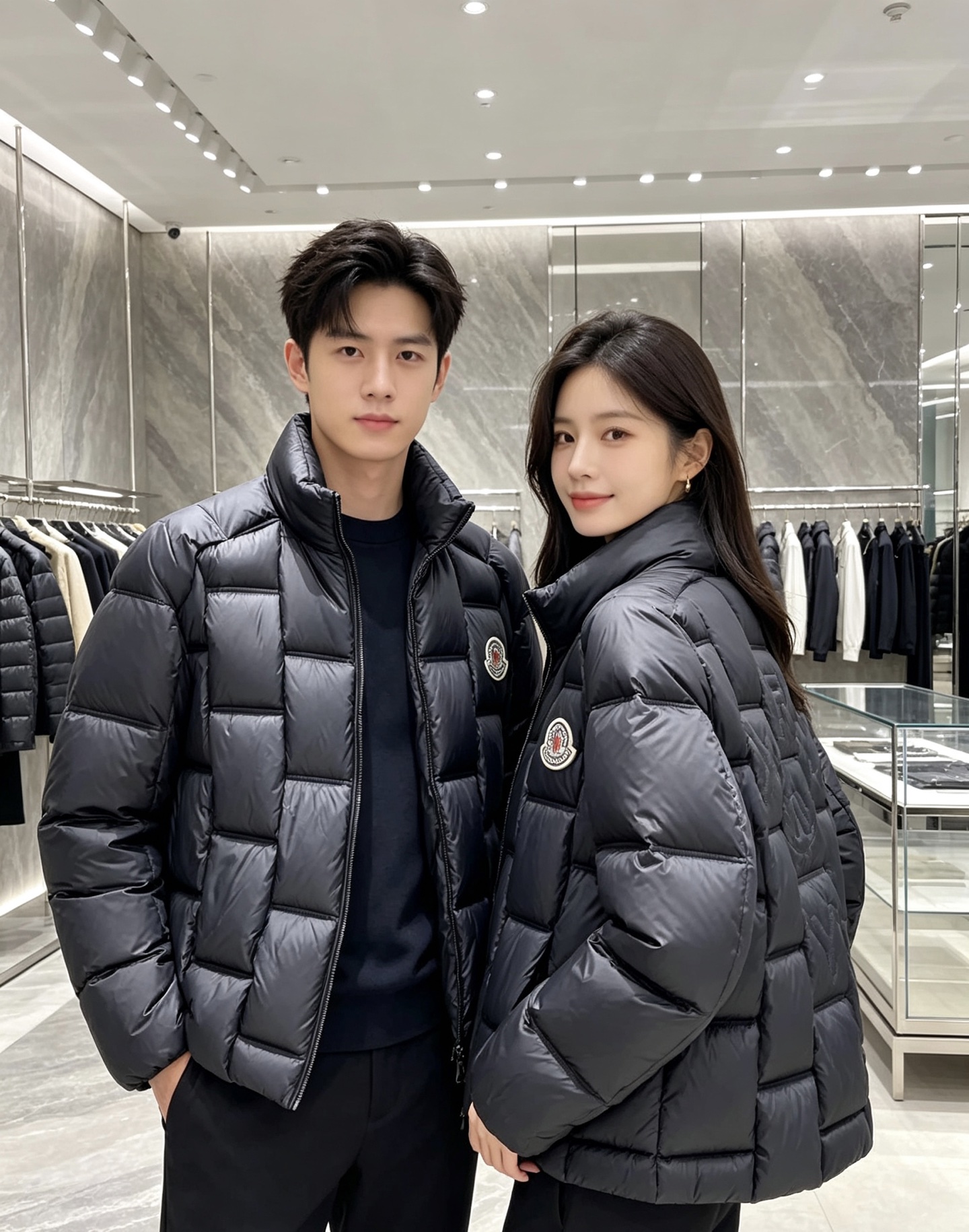 Moncler 蒙口 2026秋冬立领羽绒服上新 方格分仓锁绒,蓬松保暖不跑绒,上身轻盈不臃肿 加高立领+双头拉链防风, Moncler 蒙口 2026秋冬立领羽绒服上新 方格分仓锁绒,蓬松保暖不跑绒,上身轻盈不臃肿 加高立领+双头拉链防风,