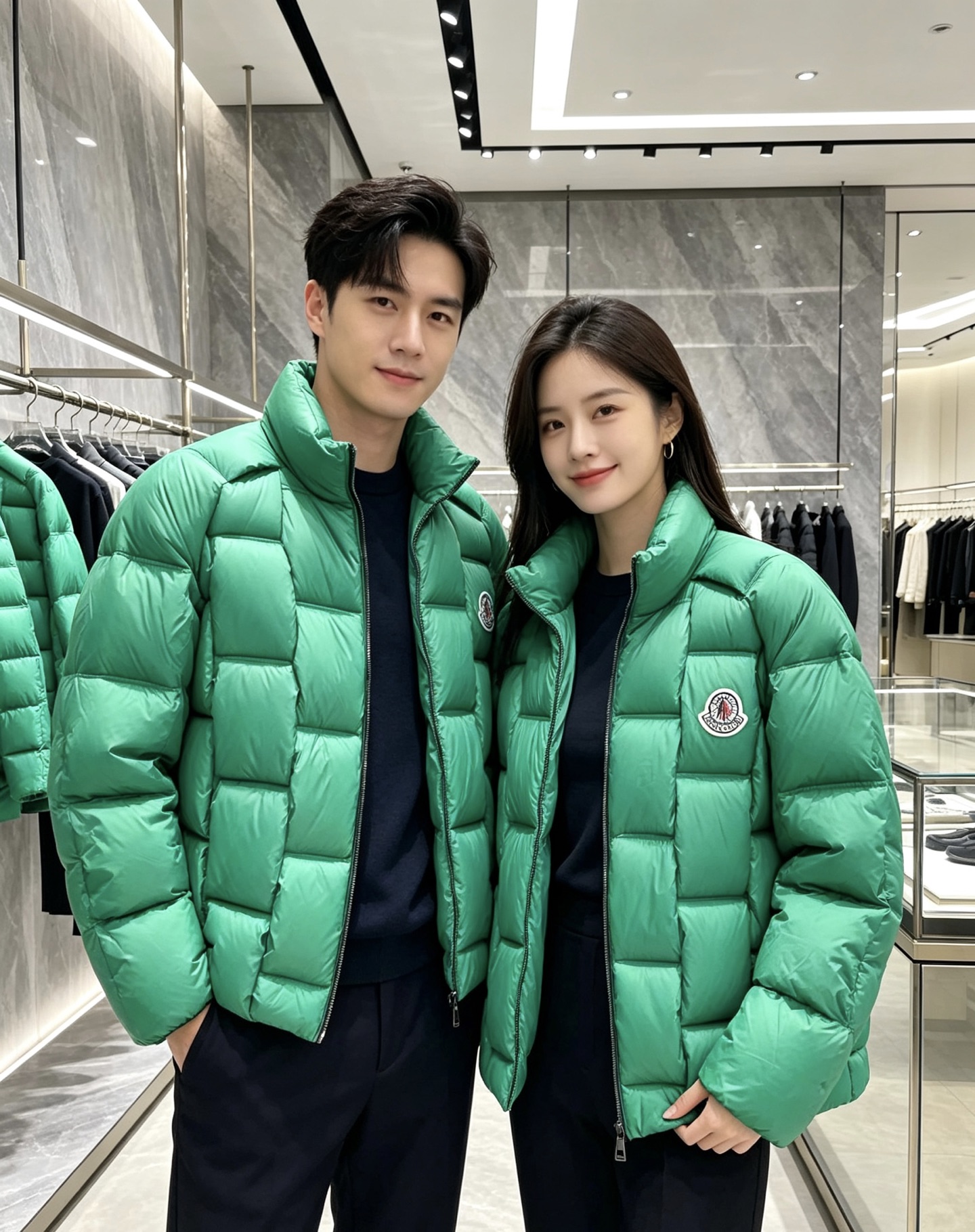 Moncler 蒙口 2026秋冬立领羽绒服上新 方格分仓锁绒,蓬松保暖不跑绒,上身轻盈不臃肿 加高立领+双头拉链防风, Moncler 蒙口 2026秋冬立领羽绒服上新 方格分仓锁绒,蓬松保暖不跑绒,上身轻盈不臃肿 加高立领+双头拉链防风,