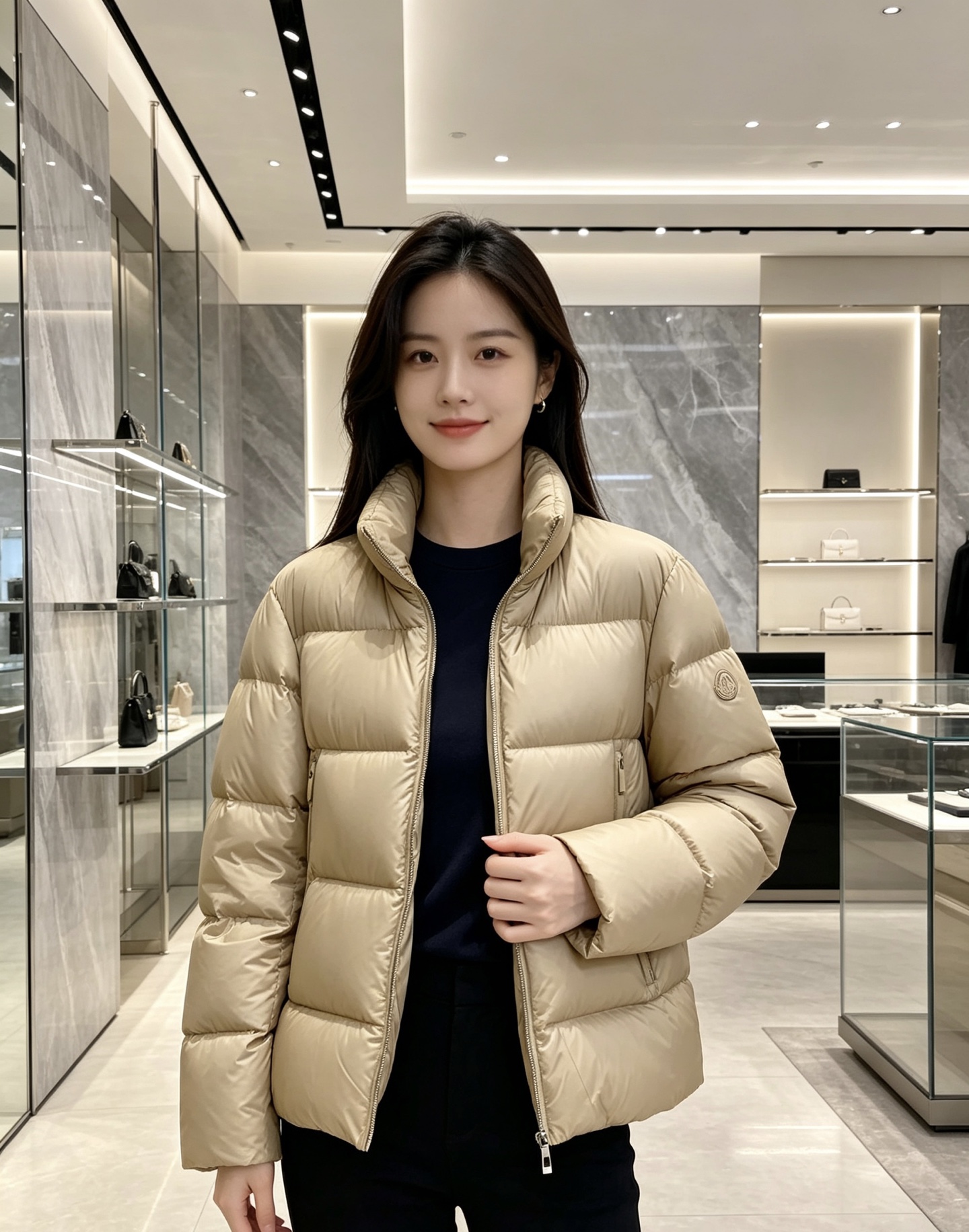 Moncler 蒙口 2026秋冬新款立领羽绒服 甄选95高品质白鸭绒填充,蓬松度拉满,轻软上身毫无负重感 极简立领双拉 Moncler 蒙口 2026秋冬新款立领羽绒服 甄选95高品质白鸭绒填充,蓬松度拉满,轻软上身毫无负重感 极简立领双拉