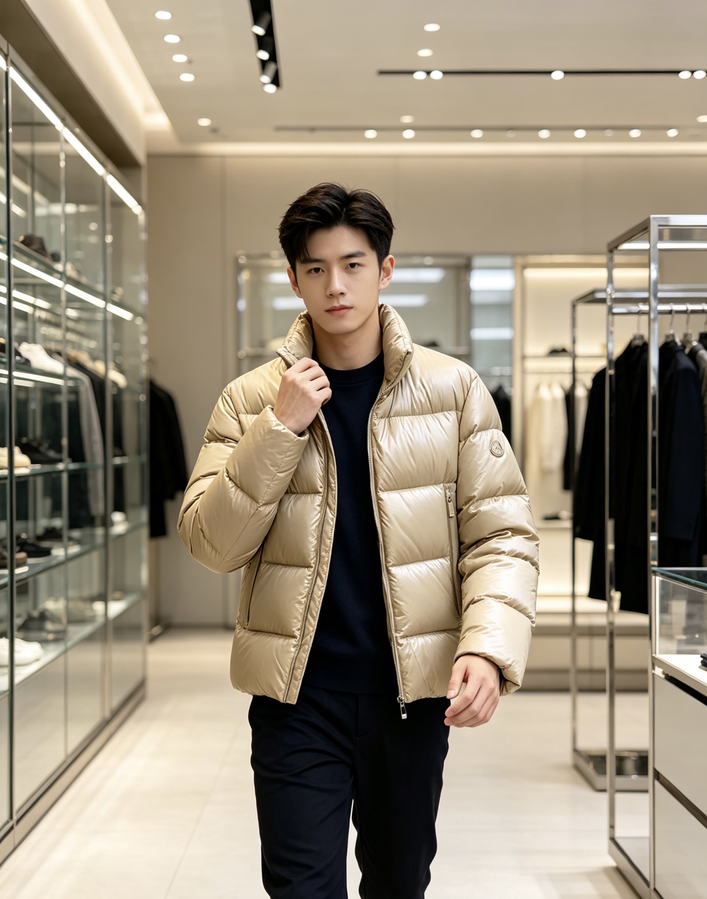 Moncler 蒙口 2026秋冬新款立领羽绒服 甄选95高品质白鸭绒填充,蓬松度拉满,轻软上身毫无负重感 极简立领双拉 Moncler 蒙口 2026秋冬新款立领羽绒服 甄选95高品质白鸭绒填充,蓬松度拉满,轻软上身毫无负重感 极简立领双拉