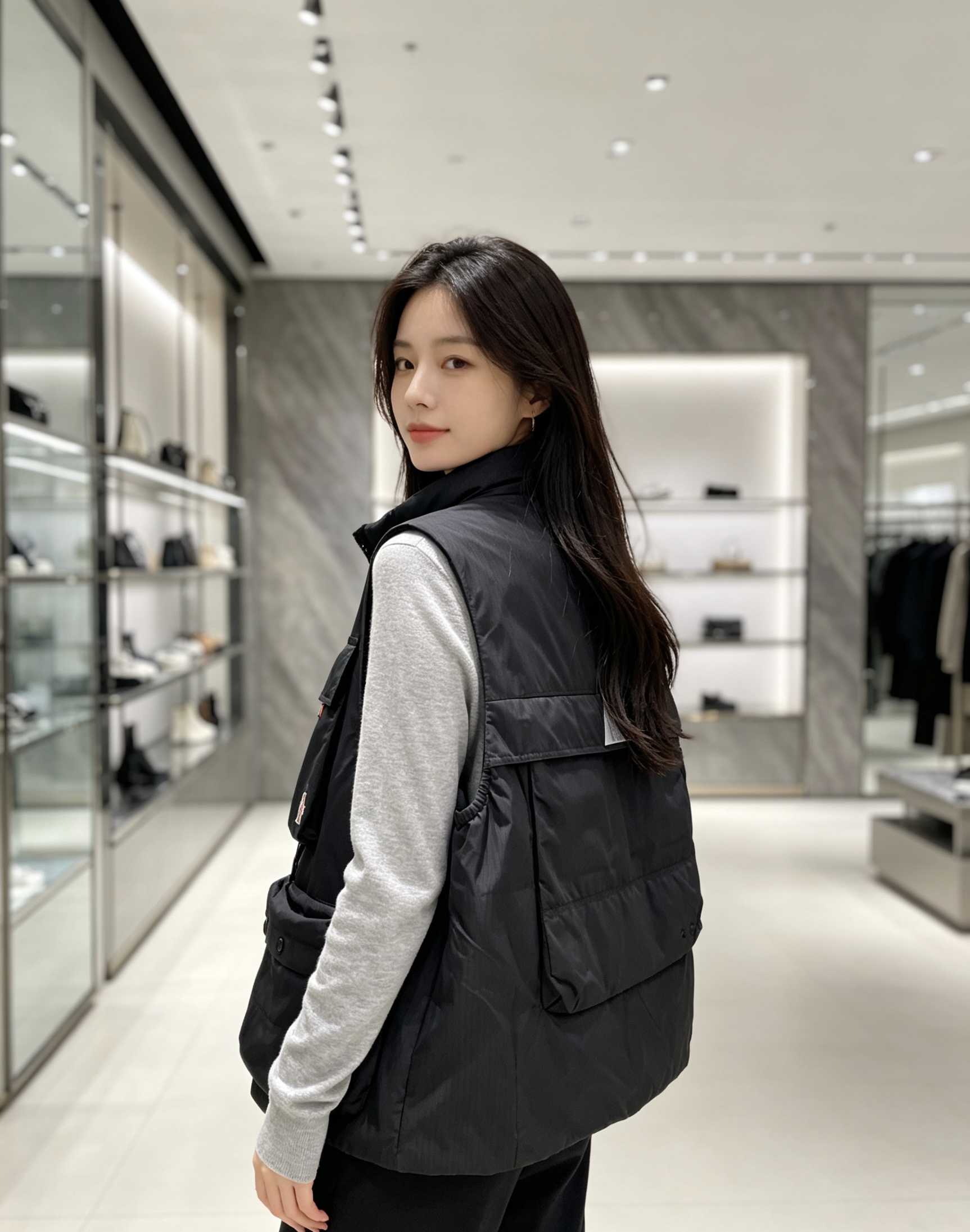 Moncler 蒙口 2026秋冬新款户外工装羽绒马甲上新✨ 填充90高纯度白鸭绒,轻盈保暖无臃肿感 多口袋工装立体剪裁 Moncler 蒙口 2026秋冬新款户外工装羽绒马甲上新✨ 填充90高纯度白鸭绒,轻盈保暖无臃肿感 多口袋工装立体剪裁
