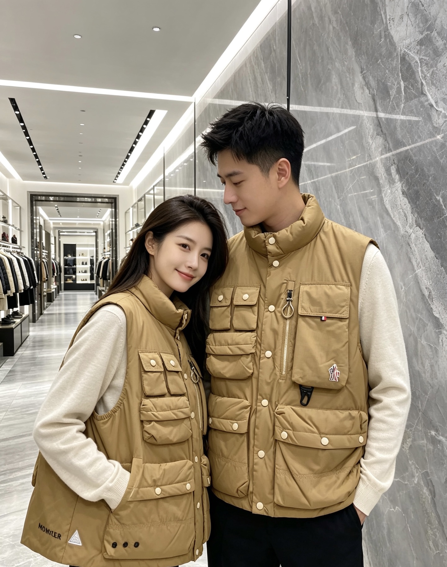 Moncler 蒙口 2026秋冬新款户外工装羽绒马甲上新✨ 填充90高纯度白鸭绒,轻盈保暖无臃肿感 多口袋工装立体剪裁 Moncler 蒙口 2026秋冬新款户外工装羽绒马甲上新✨ 填充90高纯度白鸭绒,轻盈保暖无臃肿感 多口袋工装立体剪裁