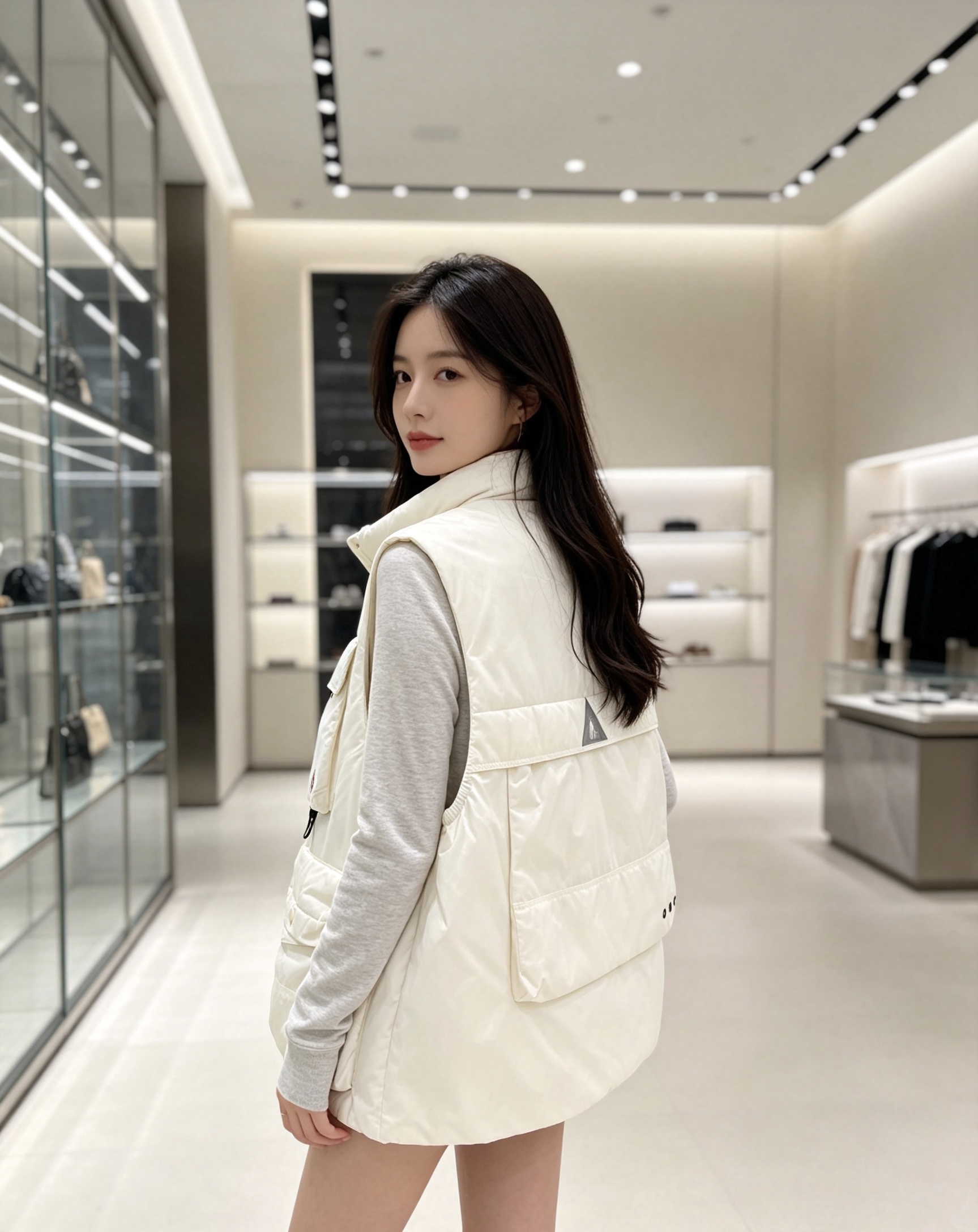 Moncler 蒙口 2026秋冬新款户外工装羽绒马甲上新✨ 填充90高纯度白鸭绒,轻盈保暖无臃肿感 多口袋工装立体剪裁 Moncler 蒙口 2026秋冬新款户外工装羽绒马甲上新✨ 填充90高纯度白鸭绒,轻盈保暖无臃肿感 多口袋工装立体剪裁