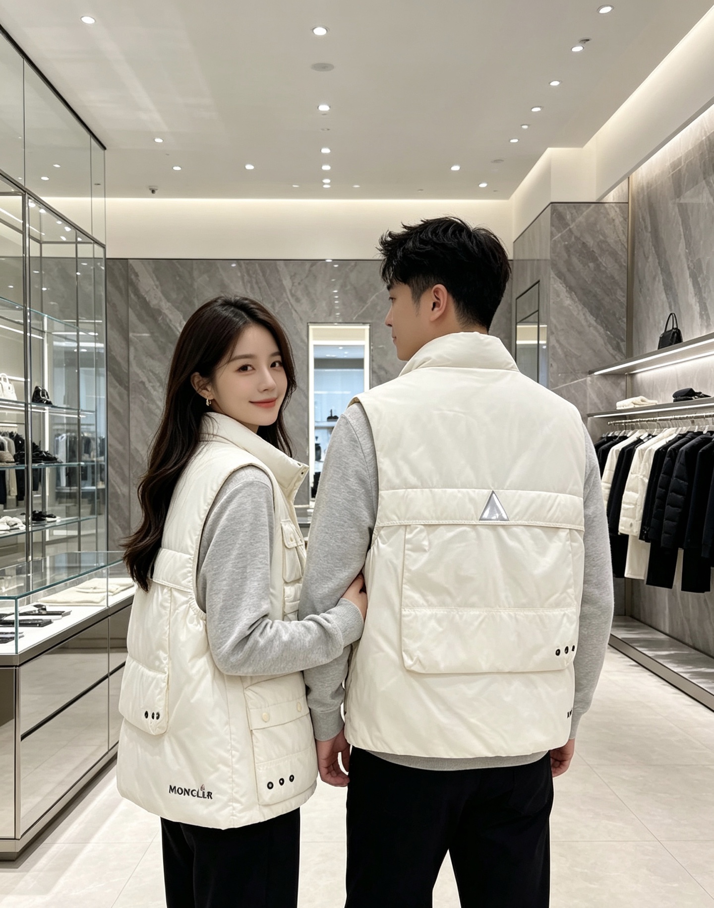 Moncler 蒙口 2026秋冬新款户外工装羽绒马甲上新✨ 填充90高纯度白鸭绒,轻盈保暖无臃肿感 多口袋工装立体剪裁 Moncler 蒙口 2026秋冬新款户外工装羽绒马甲上新✨ 填充90高纯度白鸭绒,轻盈保暖无臃肿感 多口袋工装立体剪裁