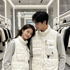 Moncler 蒙口 2026秋冬新款户外工装羽绒马甲上新✨ 填充90高纯度白鸭绒,轻盈保暖无臃肿感 多口袋工装立体剪裁 Moncler 蒙口 2026秋冬新款户外工装羽绒马甲上新✨ 填充90高纯度白鸭绒,轻盈保暖无臃肿感 多口袋工装立体剪裁