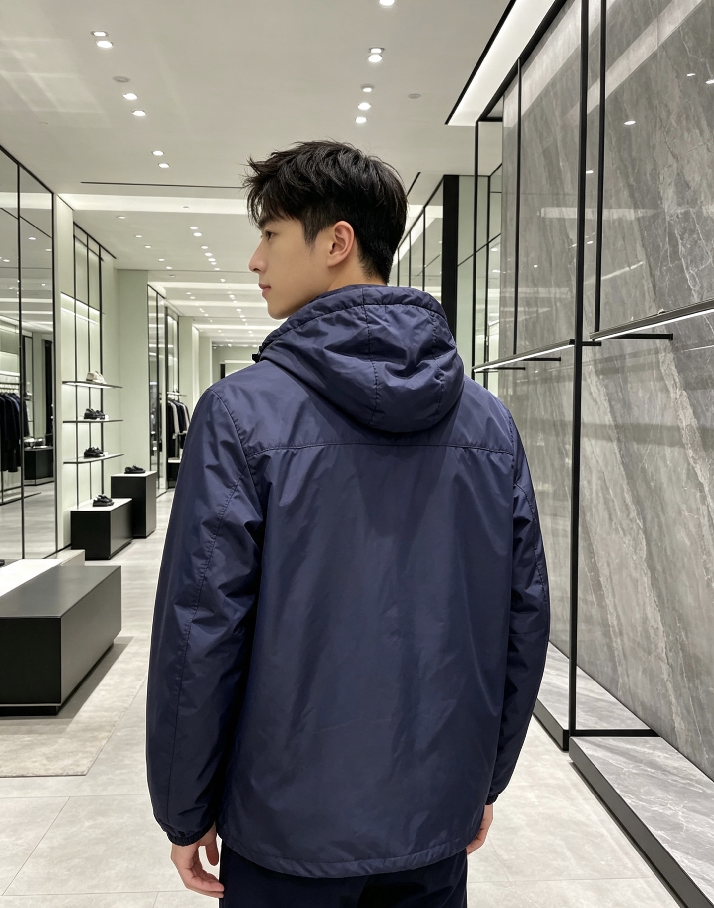 Prada 普拉达 2026秋冬新款连帽轻薄羽绒服,90白鸭绒填充,轻便柔和不压身 防水防风顺滑面料,经典三角标简约大气 Prada 普拉达 2026秋冬新款连帽轻薄羽绒服,90白鸭绒填充,轻便柔和不压身 防水防风顺滑面料,经典三角标简约大气