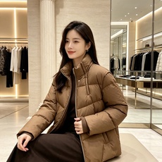 Fendi 芬迪 2026秋冬新款立领短款羽绒服 甄选90高纯度白鸭绒,充绒饱满,分段锁绒不跑绒、简约几何压线剪裁,利落 Fendi 芬迪 2026秋冬新款立领短款羽绒服 甄选90高纯度白鸭绒,充绒饱满,分段锁绒不跑绒、简约几何压线剪裁,利落