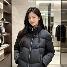 Fendi 芬迪 2026秋冬新款立领短款羽绒服 甄选90高纯度白鸭绒,充绒饱满,分段锁绒不跑绒、简约几何压线剪裁,利落 Fendi 芬迪 2026秋冬新款立领短款羽绒服 甄选90高纯度白鸭绒,充绒饱满,分段锁绒不跑绒、简约几何压线剪裁,利落