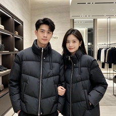 Fendi 芬迪 2026秋冬新款立领短款羽绒服 甄选90高纯度白鸭绒,充绒饱满,分段锁绒不跑绒、简约几何压线剪裁,利落 Fendi 芬迪 2026秋冬新款立领短款羽绒服 甄选90高纯度白鸭绒,充绒饱满,分段锁绒不跑绒、简约几何压线剪裁,利落