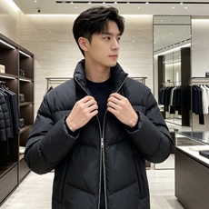 Fendi 芬迪 2026秋冬新款立领短款羽绒服 甄选90高纯度白鸭绒,充绒饱满,分段锁绒不跑绒、简约几何压线剪裁,利落 Fendi 芬迪 2026秋冬新款立领短款羽绒服 甄选90高纯度白鸭绒,充绒饱满,分段锁绒不跑绒、简约几何压线剪裁,利落