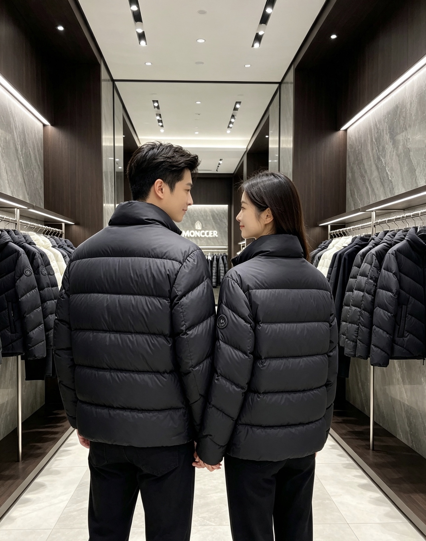 Moncler 蒙口 2026秋冬V型衍缝立领轻量羽绒服 定制斜向V型充绒分格,定型不跑绒,线条显瘦利落 高领防风立领设 Moncler 蒙口 2026秋冬V型衍缝立领轻量羽绒服 定制斜向V型充绒分格,定型不跑绒,线条显瘦利落 高领防风立领设