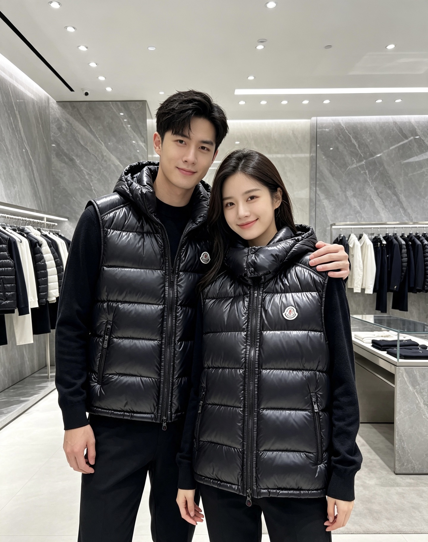 Moncler 蒙口2026秋冬新款连帽羽绒马甲 甄选90新国标白鸭绒,蓬松轻盈保暖 配套原版定制五金拉链,细节还原到位 Moncler 蒙口2026秋冬新款连帽羽绒马甲 甄选90新国标白鸭绒,蓬松轻盈保暖 配套原版定制五金拉链,细节还原到位