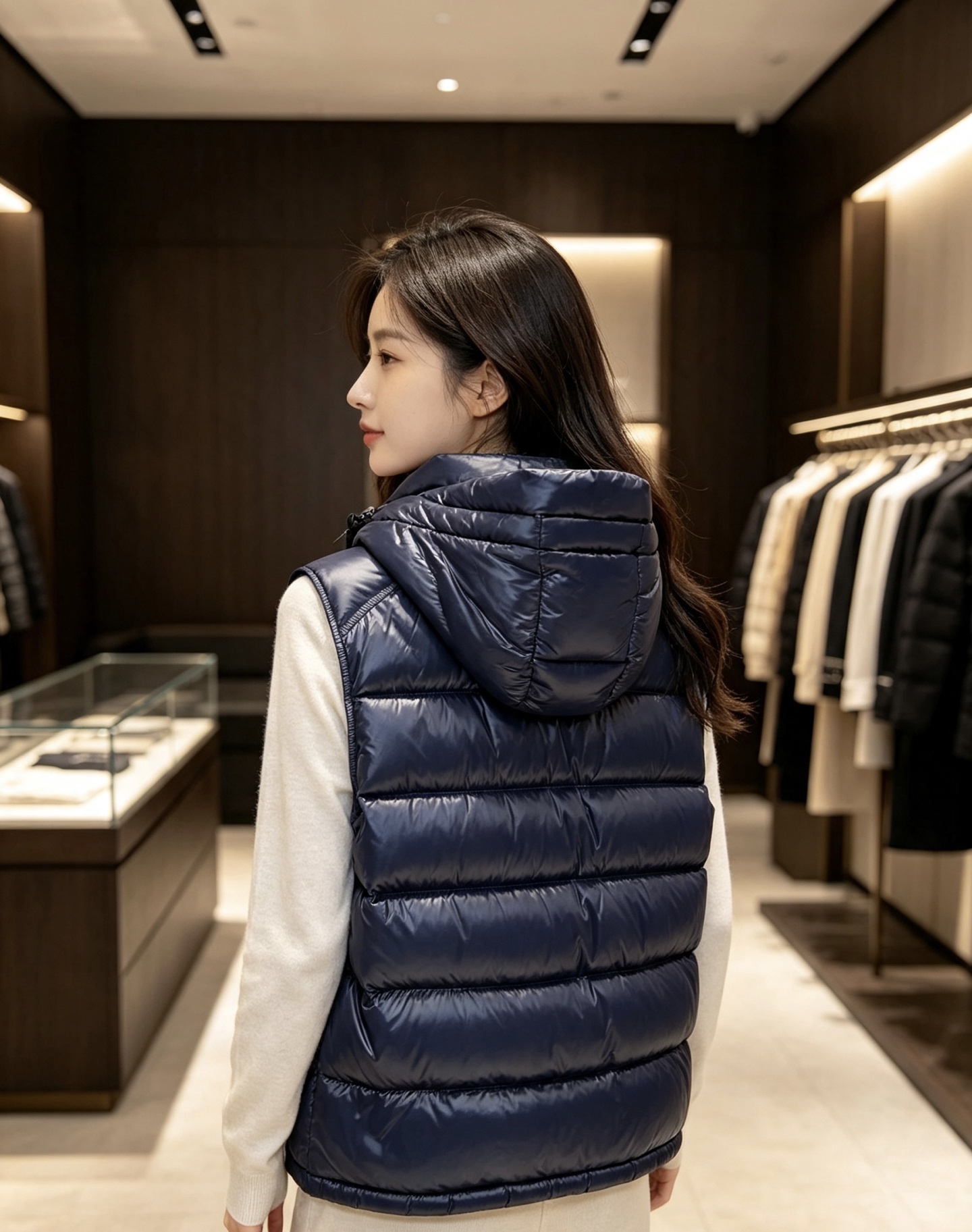 Moncler 蒙口2026秋冬新款连帽羽绒马甲 甄选90新国标白鸭绒,蓬松轻盈保暖 配套原版定制五金拉链,细节还原到位 Moncler 蒙口2026秋冬新款连帽羽绒马甲 甄选90新国标白鸭绒,蓬松轻盈保暖 配套原版定制五金拉链,细节还原到位