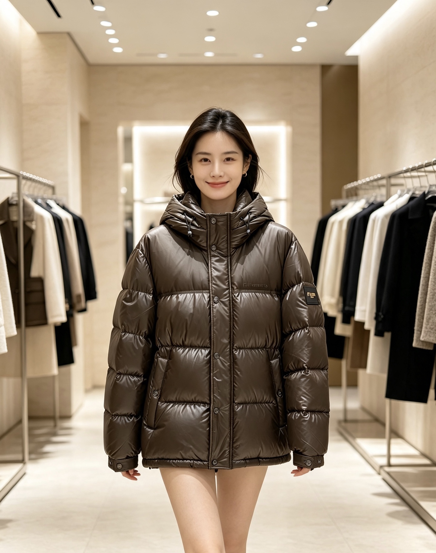 FENDI|芬迪 2026秋冬短款羽绒上新 甄选95白鸭绒,蓬松度优秀,锁温防寒 经典方格充绒,防止羽绒移位 亮面质感面 FENDI|芬迪 2026秋冬短款羽绒上新 甄选95白鸭绒,蓬松度优秀,锁温防寒 经典方格充绒,防止羽绒移位 亮面质感面