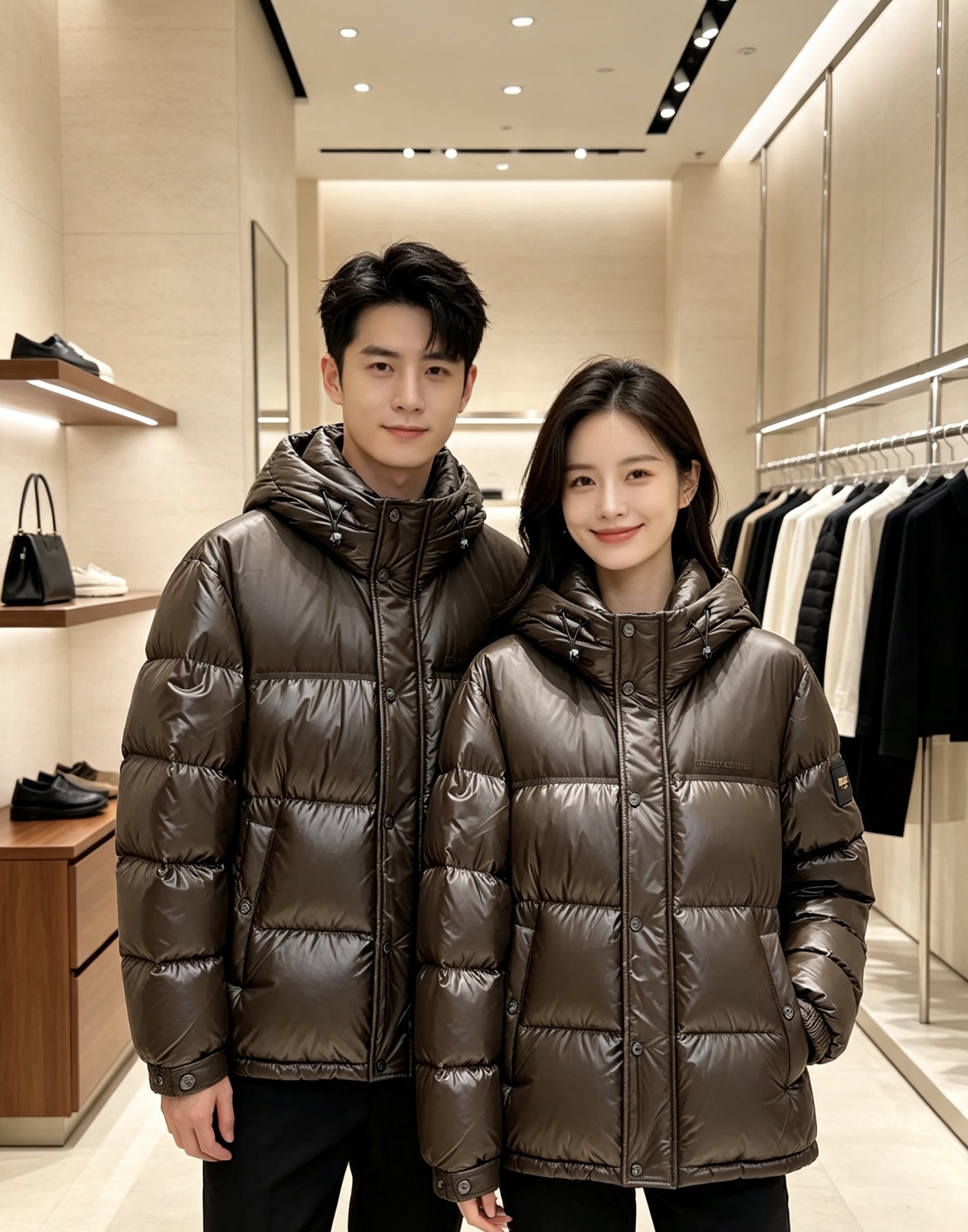 FENDI|芬迪 2026秋冬短款羽绒上新 甄选95白鸭绒,蓬松度优秀,锁温防寒 经典方格充绒,防止羽绒移位 亮面质感面 FENDI|芬迪 2026秋冬短款羽绒上新 甄选95白鸭绒,蓬松度优秀,锁温防寒 经典方格充绒,防止羽绒移位 亮面质感面
