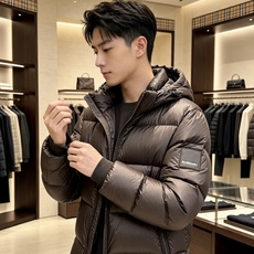 Burberry 巴宝莉 2026秋冬连帽短款羽绒服 甄选90新国标白鸭绒,蓬松度优秀,御寒轻盈 横格充绒工艺,均匀锁绒 Burberry 巴宝莉 2026秋冬连帽短款羽绒服 甄选90新国标白鸭绒,蓬松度优秀,御寒轻盈 横格充绒工艺,均匀锁绒