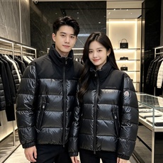 Moncler 蒙口 2026秋冬立领拼接羽绒服 甄选90新国标白鸭绒,充绒饱满,御寒不臃肿 哑光面料搭配亮面羽绒料撞色 Moncler 蒙口 2026秋冬立领拼接羽绒服 甄选90新国标白鸭绒,充绒饱满,御寒不臃肿 哑光面料搭配亮面羽绒料撞色
