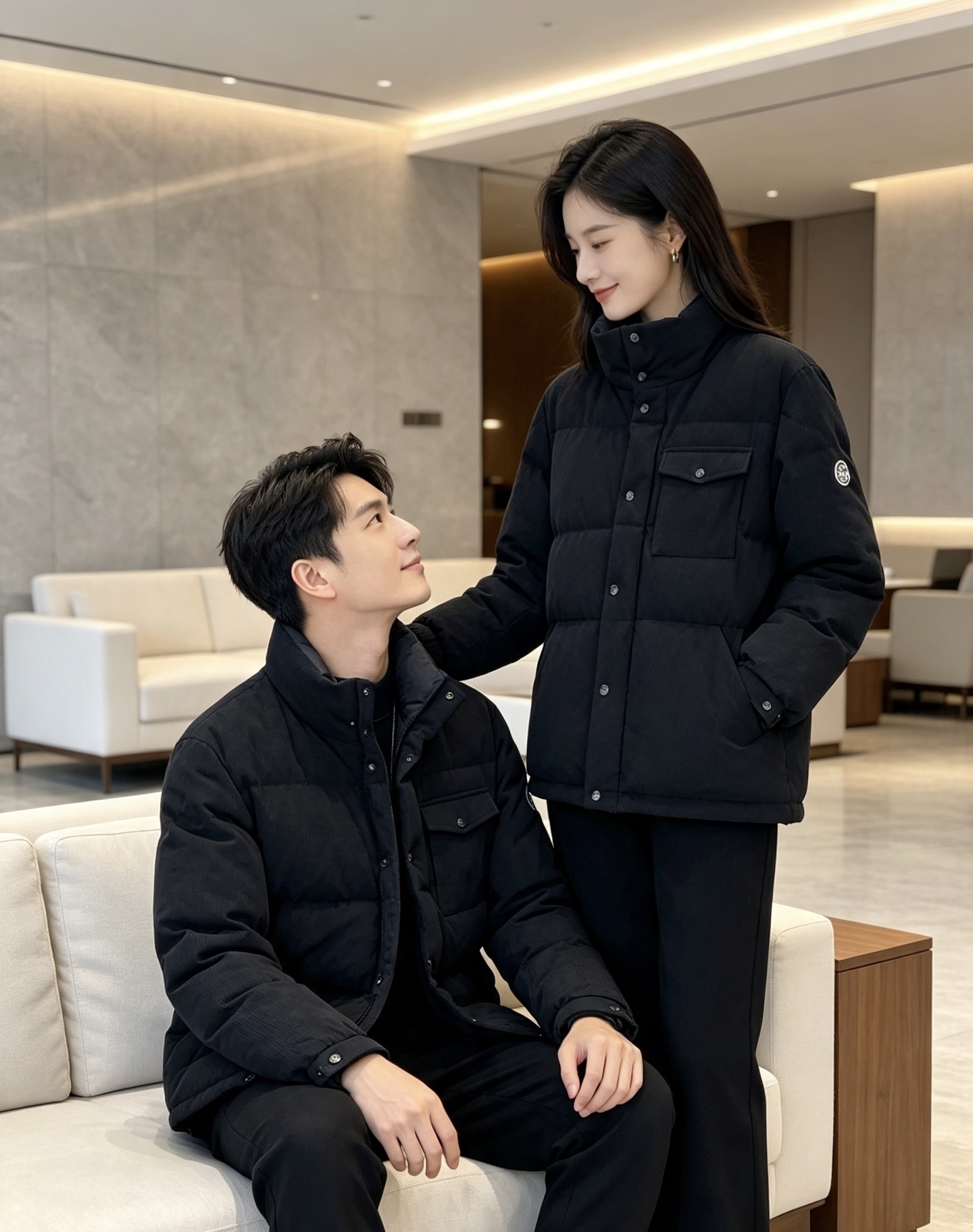 Moncler 蒙口 2026秋冬新款灯芯绒立领羽绒服,90新国标白鸭绒 全套原版定制五金,纽扣、袖标细节高度还原 复古 Moncler 蒙口 2026秋冬新款灯芯绒立领羽绒服,90新国标白鸭绒 全套原版定制五金,纽扣、袖标细节高度还原 复古
