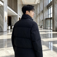 Moncler 蒙口 2026秋冬新款灯芯绒立领羽绒服,90新国标白鸭绒 全套原版定制五金,纽扣、袖标细节高度还原 复古 Moncler 蒙口 2026秋冬新款灯芯绒立领羽绒服,90新国标白鸭绒 全套原版定制五金,纽扣、袖标细节高度还原 复古
