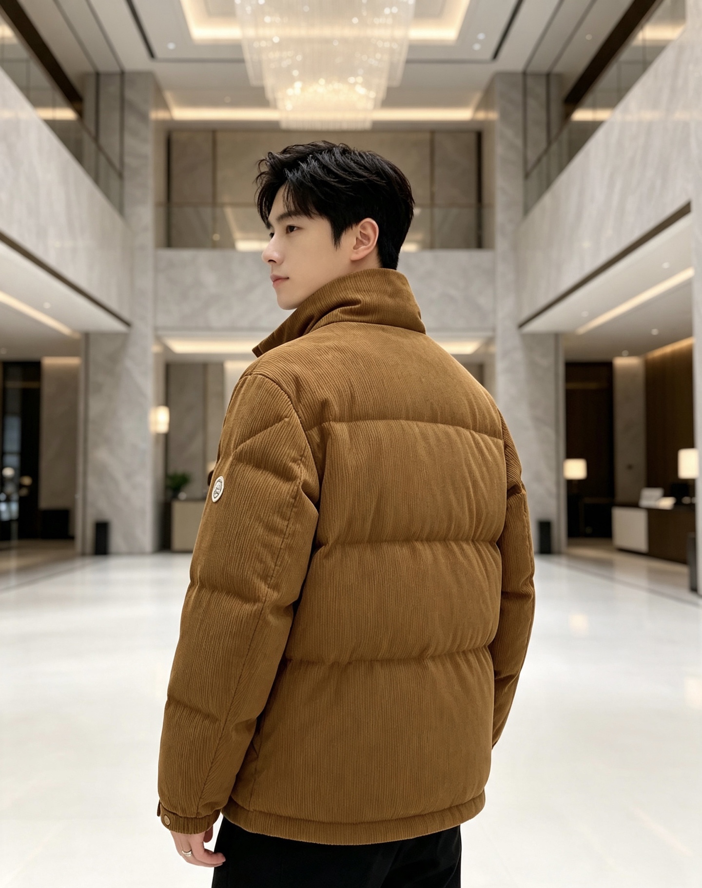 Moncler 蒙口 2026秋冬新款灯芯绒立领羽绒服,90新国标白鸭绒 全套原版定制五金,纽扣、袖标细节高度还原 复古 Moncler 蒙口 2026秋冬新款灯芯绒立领羽绒服,90新国标白鸭绒 全套原版定制五金,纽扣、袖标细节高度还原 复古
