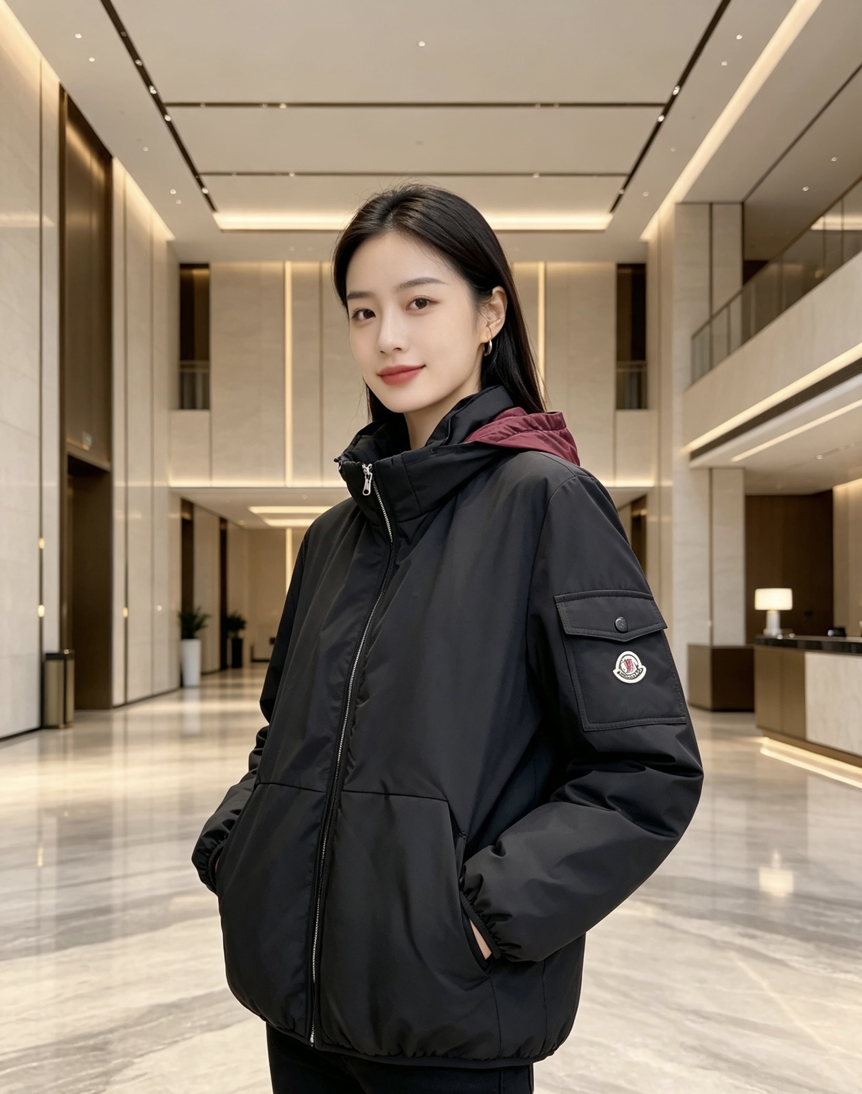 MONCLER|盟可睐 蒙口2026秋冬连帽羽绒服, 全套原版定制五金,拉链、袖标细节还原到位 防风抗皱功能性面料,撞色 MONCLER|盟可睐 蒙口2026秋冬连帽羽绒服, 全套原版定制五金,拉链、袖标细节还原到位 防风抗皱功能性面料,撞色