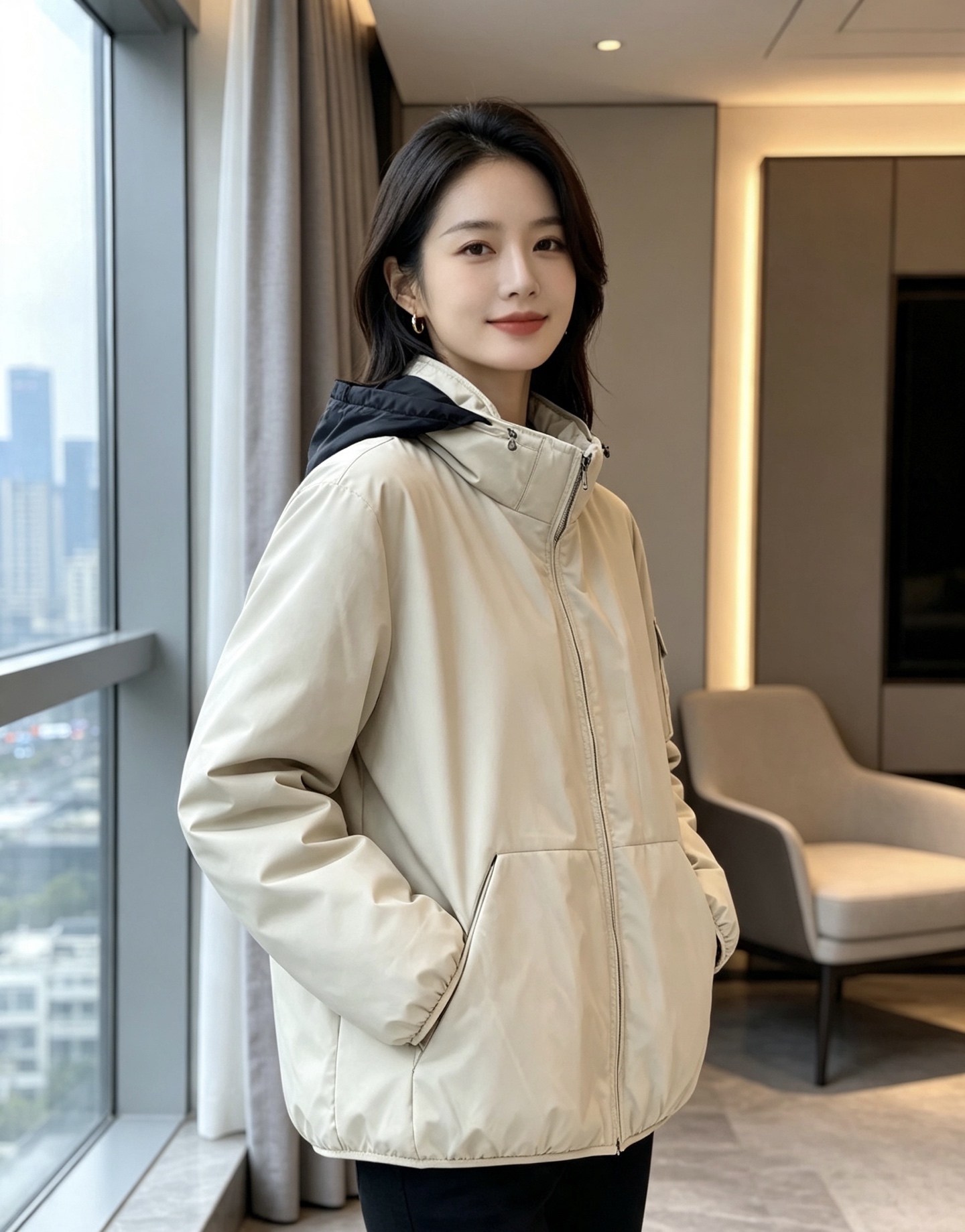 MONCLER|盟可睐 蒙口2026秋冬连帽羽绒服, 全套原版定制五金,拉链、袖标细节还原到位 防风抗皱功能性面料,撞色 MONCLER|盟可睐 蒙口2026秋冬连帽羽绒服, 全套原版定制五金,拉链、袖标细节还原到位 防风抗皱功能性面料,撞色