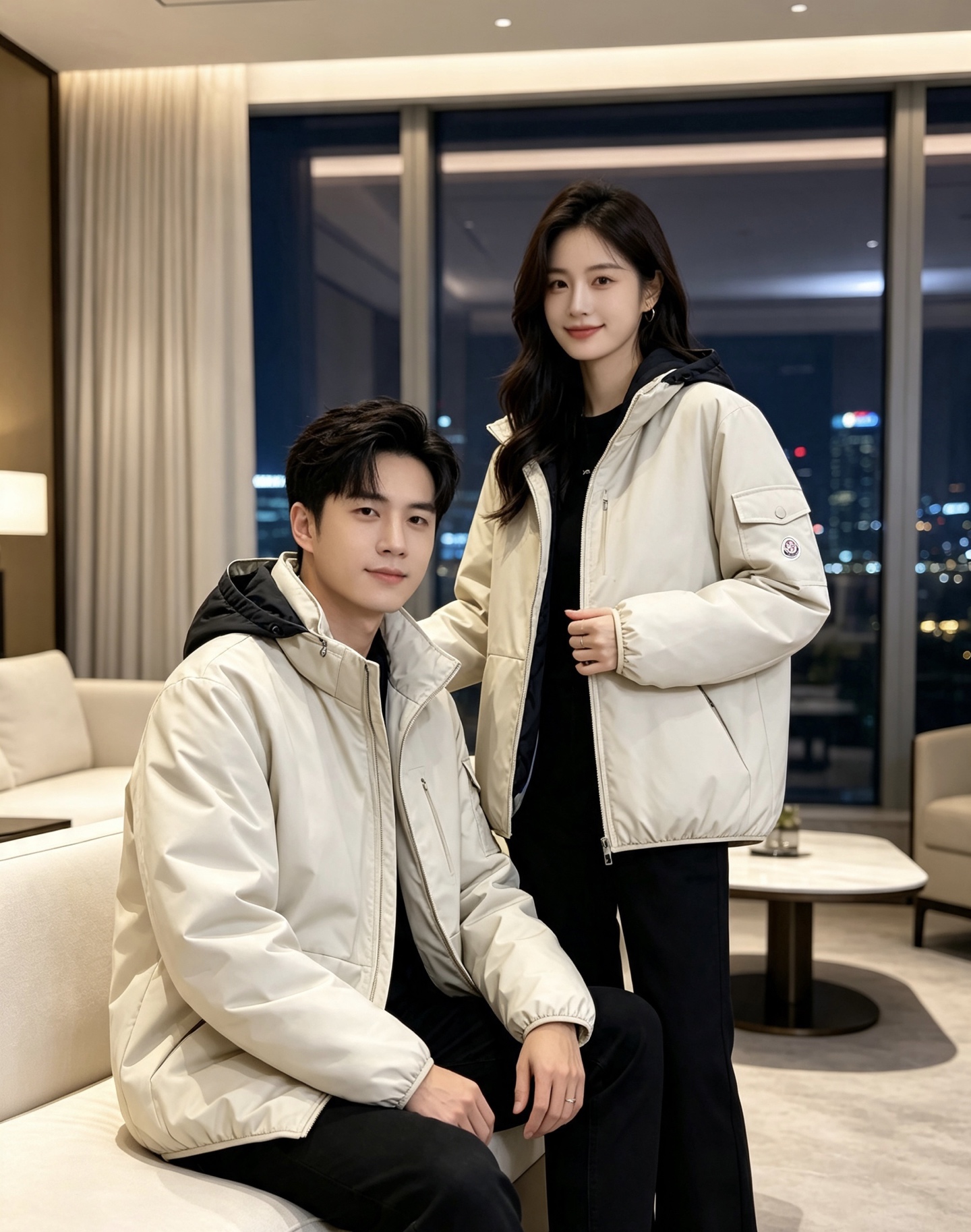 MONCLER|盟可睐 蒙口2026秋冬连帽羽绒服, 全套原版定制五金,拉链、袖标细节还原到位 防风抗皱功能性面料,撞色 MONCLER|盟可睐 蒙口2026秋冬连帽羽绒服, 全套原版定制五金,拉链、袖标细节还原到位 防风抗皱功能性面料,撞色